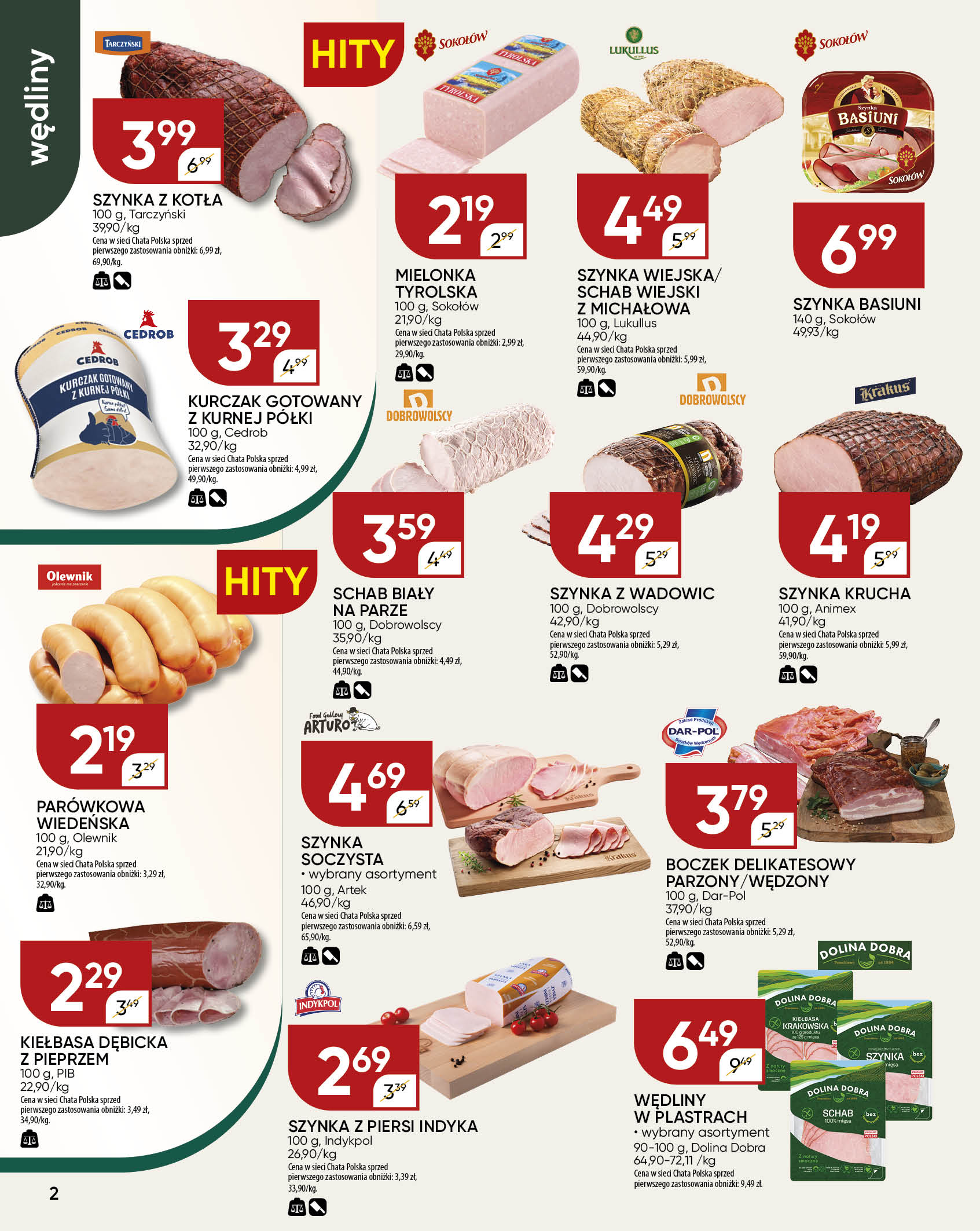 chata-polska - Gazetka Chata Polska - ważna od 25.09. do 05.10. - page: 2