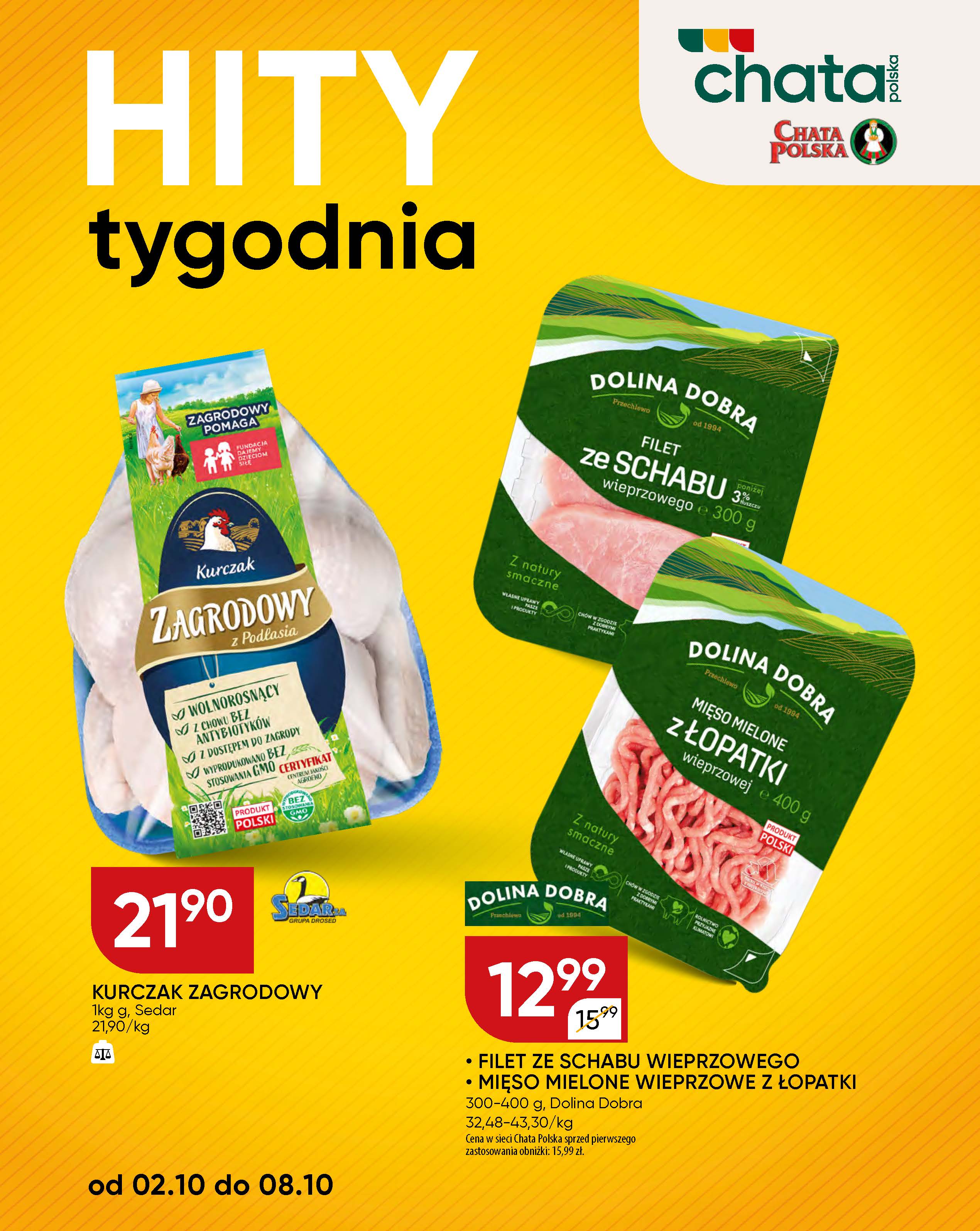 chata-polska - Gazetka Chata Polska - Hity tygodnia - ważna od 02.10. do 08.10. - page: 2