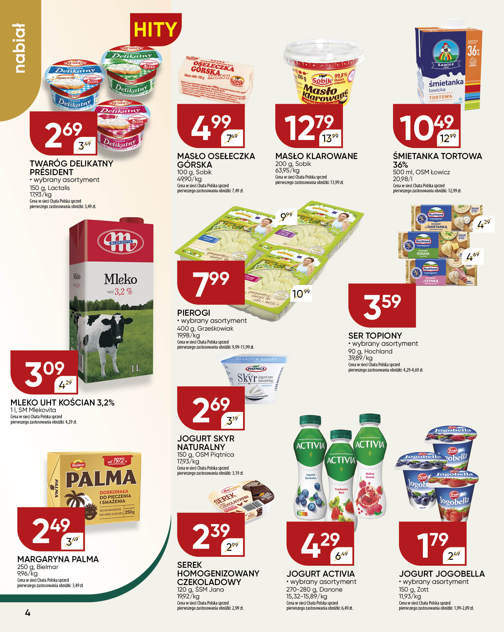 chata-polska - Gazetka Chata Polska - ważna od 23.10. do 02.11. - page: 4