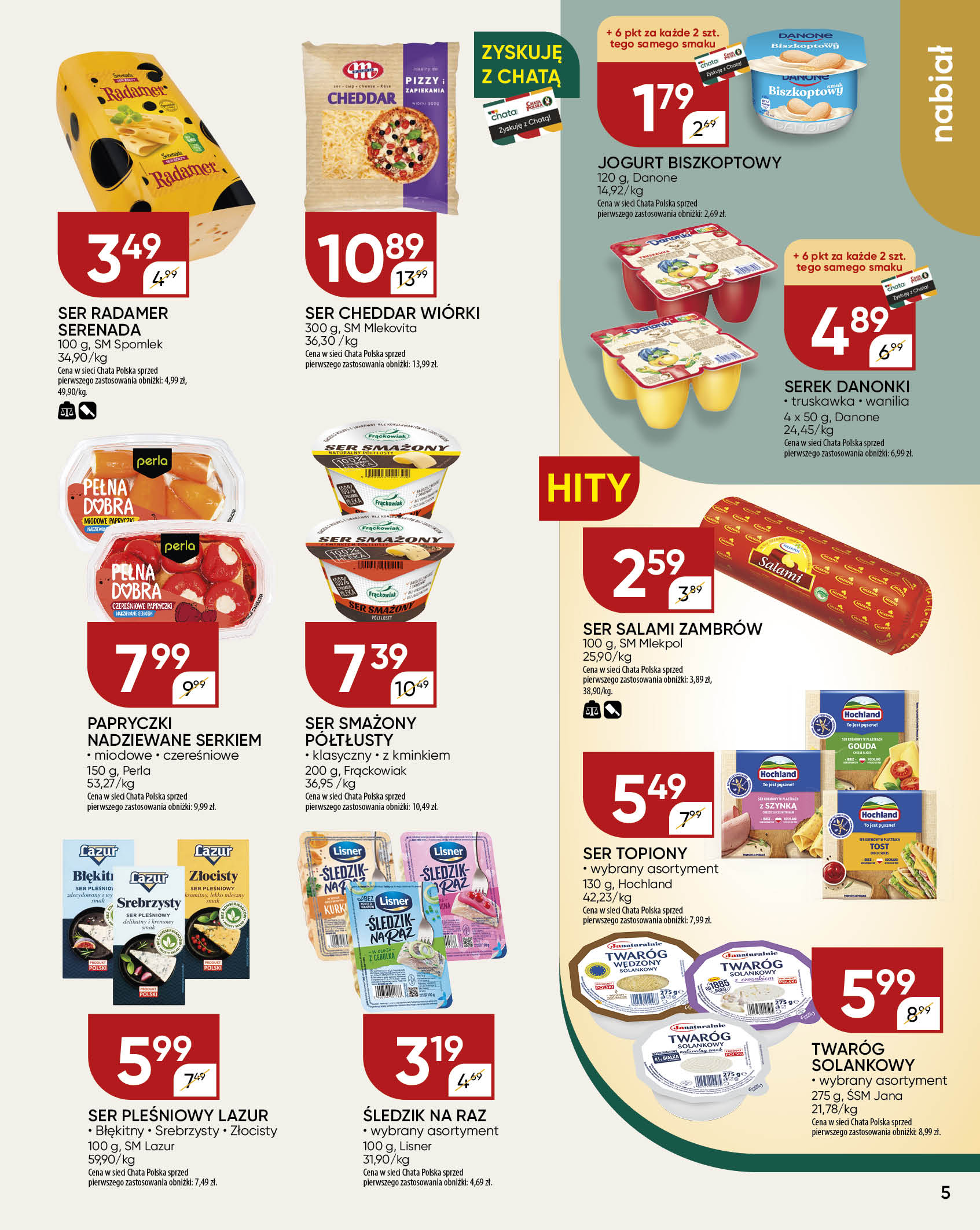 chata-polska - Gazetka Chata Polska - ważna od 06.11. do 16.11. - page: 5