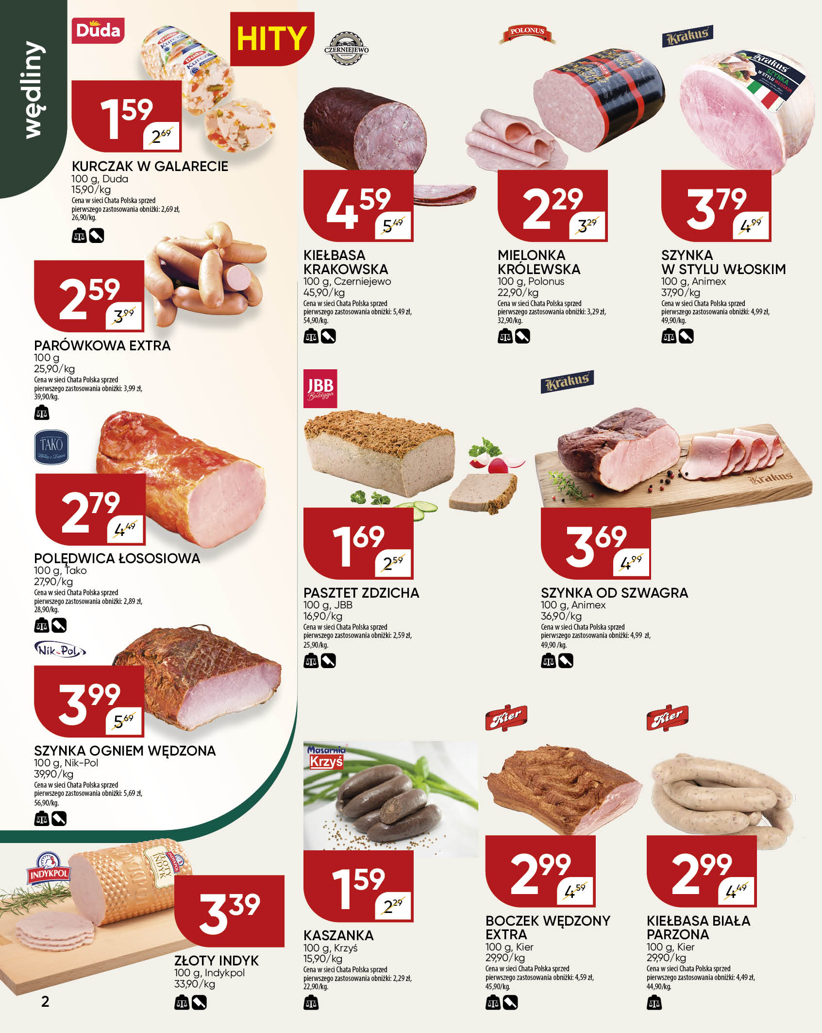 chata-polska - Gazetka Chata Polska - ważna od 20.11. do 30.11. - page: 2