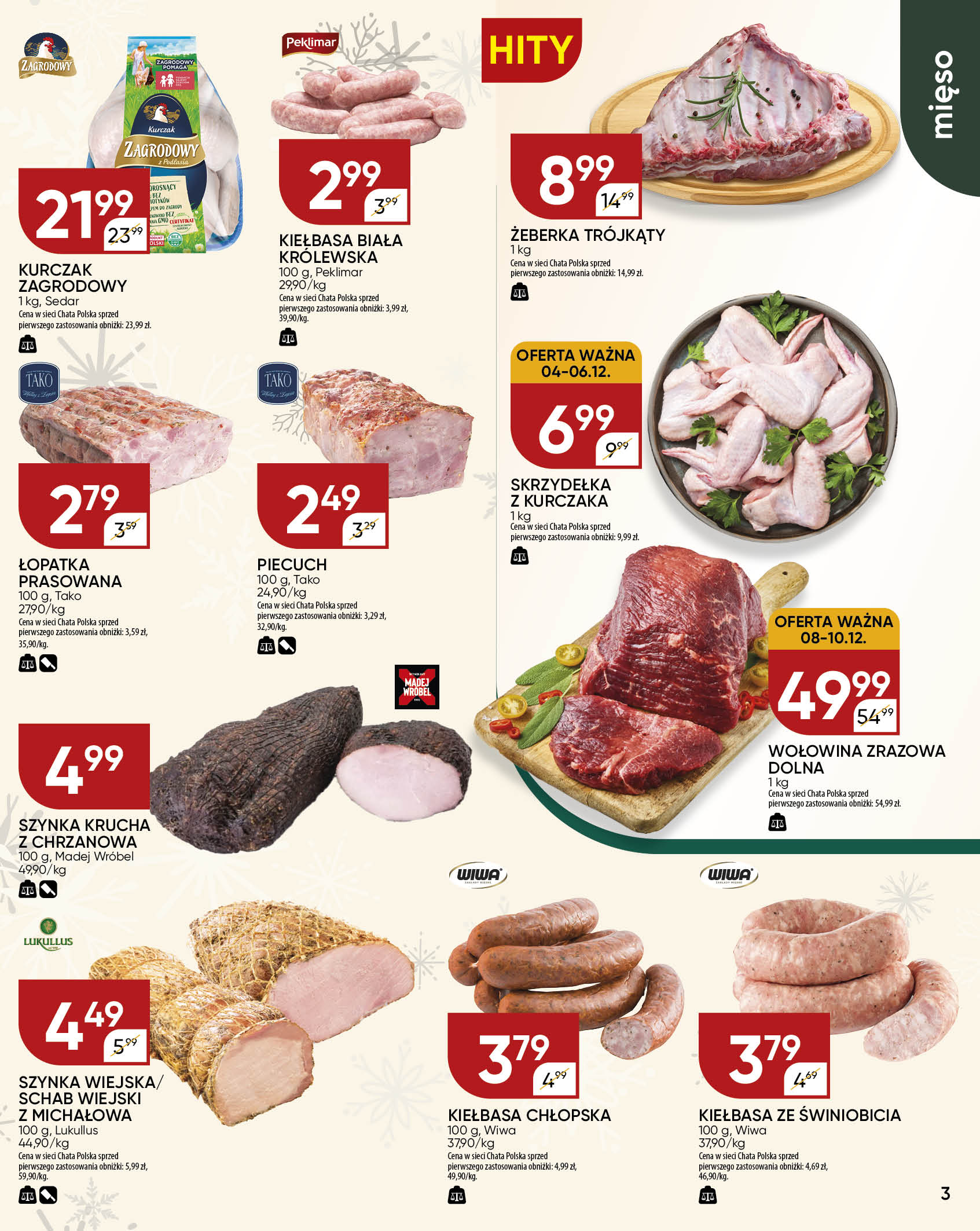 chata-polska - Gazetka Chata Polska - ważna od 04.12. do 14.12. - page: 3