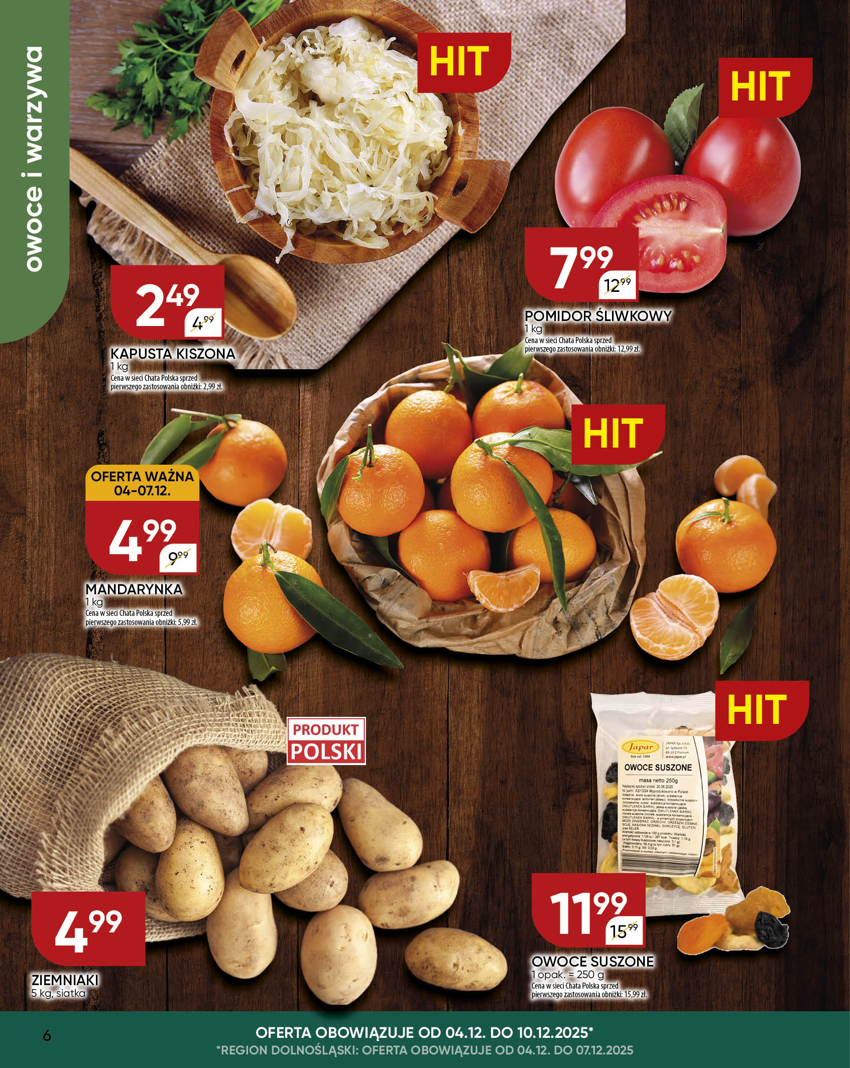 chata-polska - Gazetka Chata Polska - ważna od 04.12. do 14.12. - page: 6