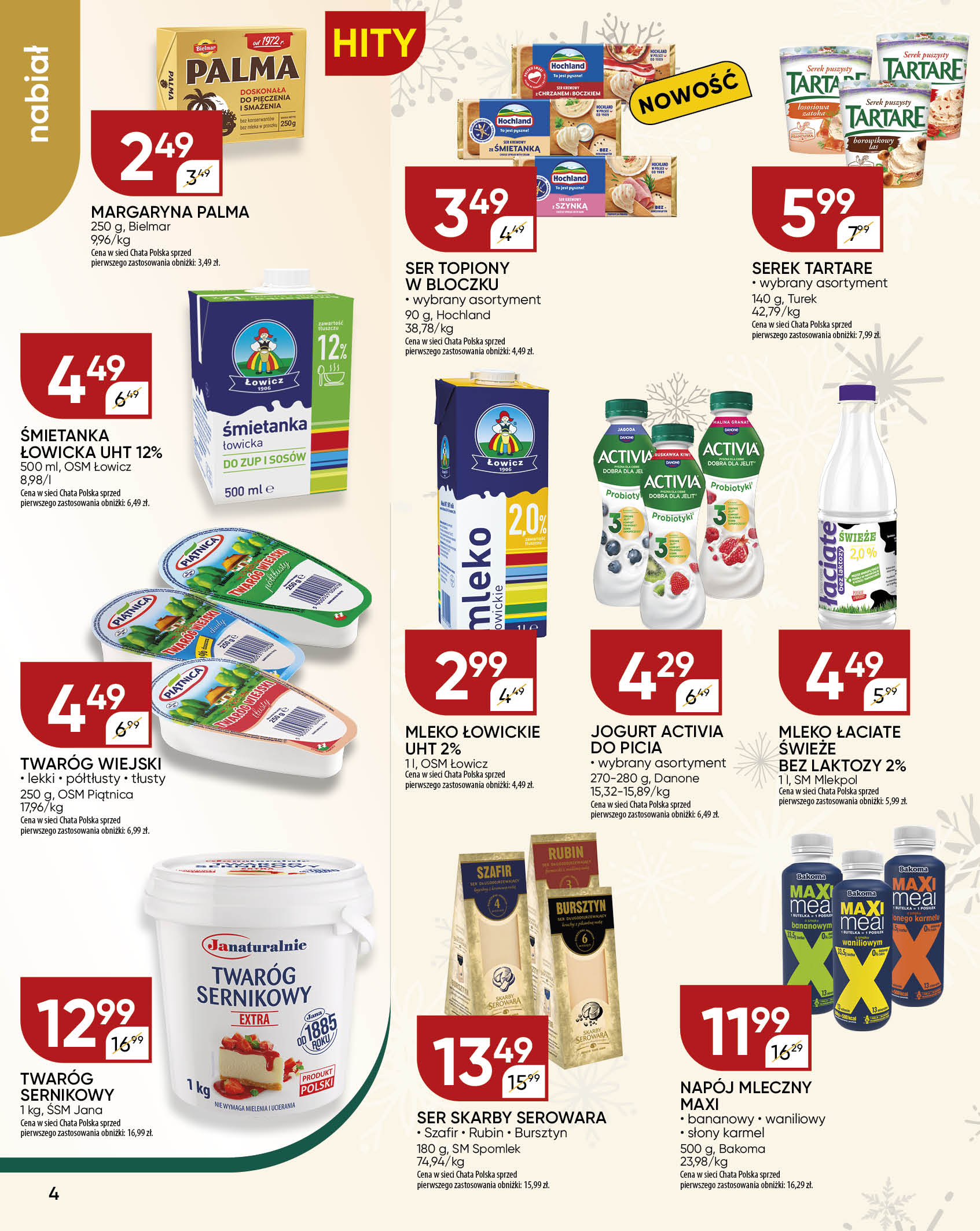 chata-polska - Gazetka Chata Polska - ważna od 04.12. do 14.12. - page: 4