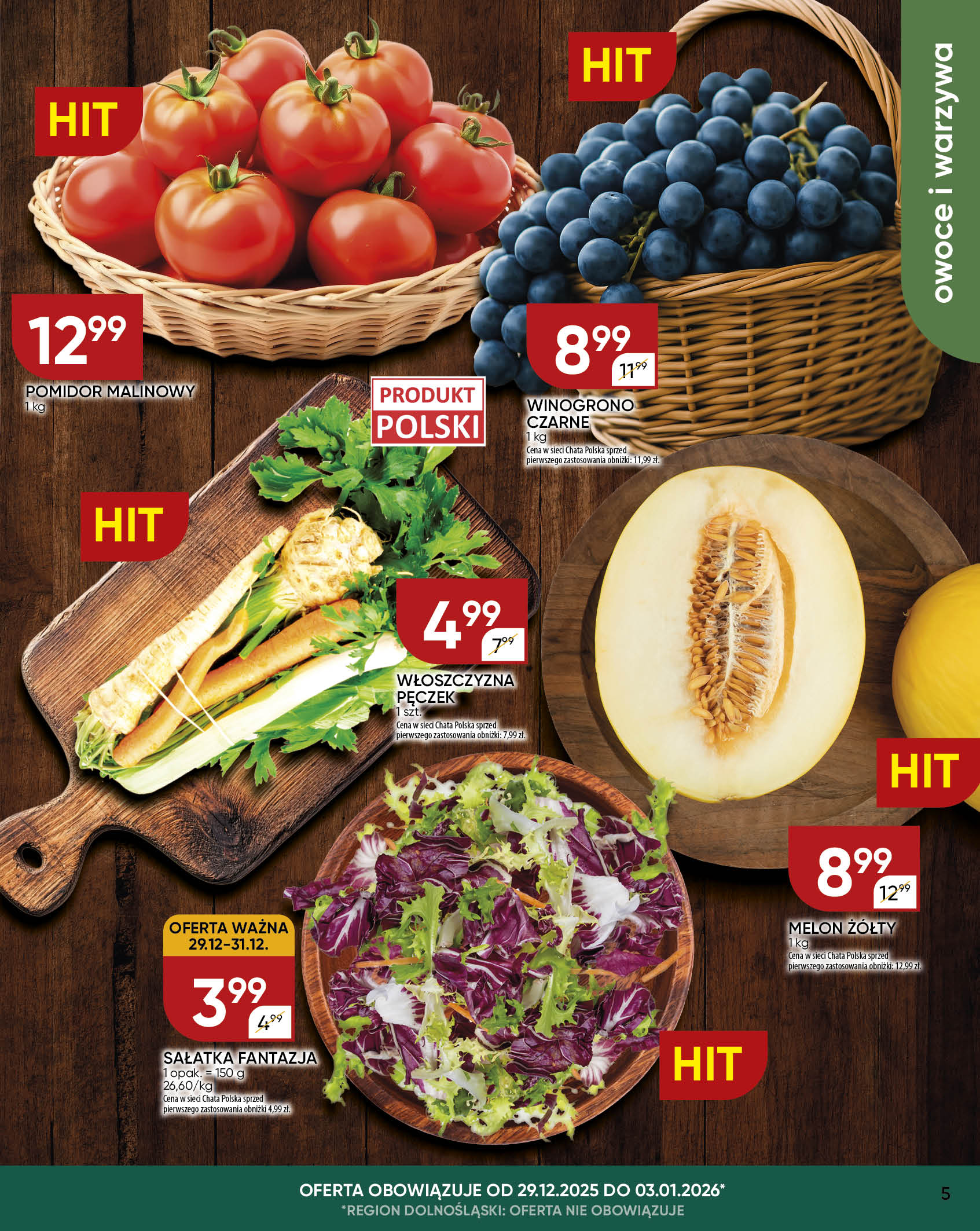chata-polska - Gazetka Chata Polska - ważna od 29.12. do 05.01. - page: 5