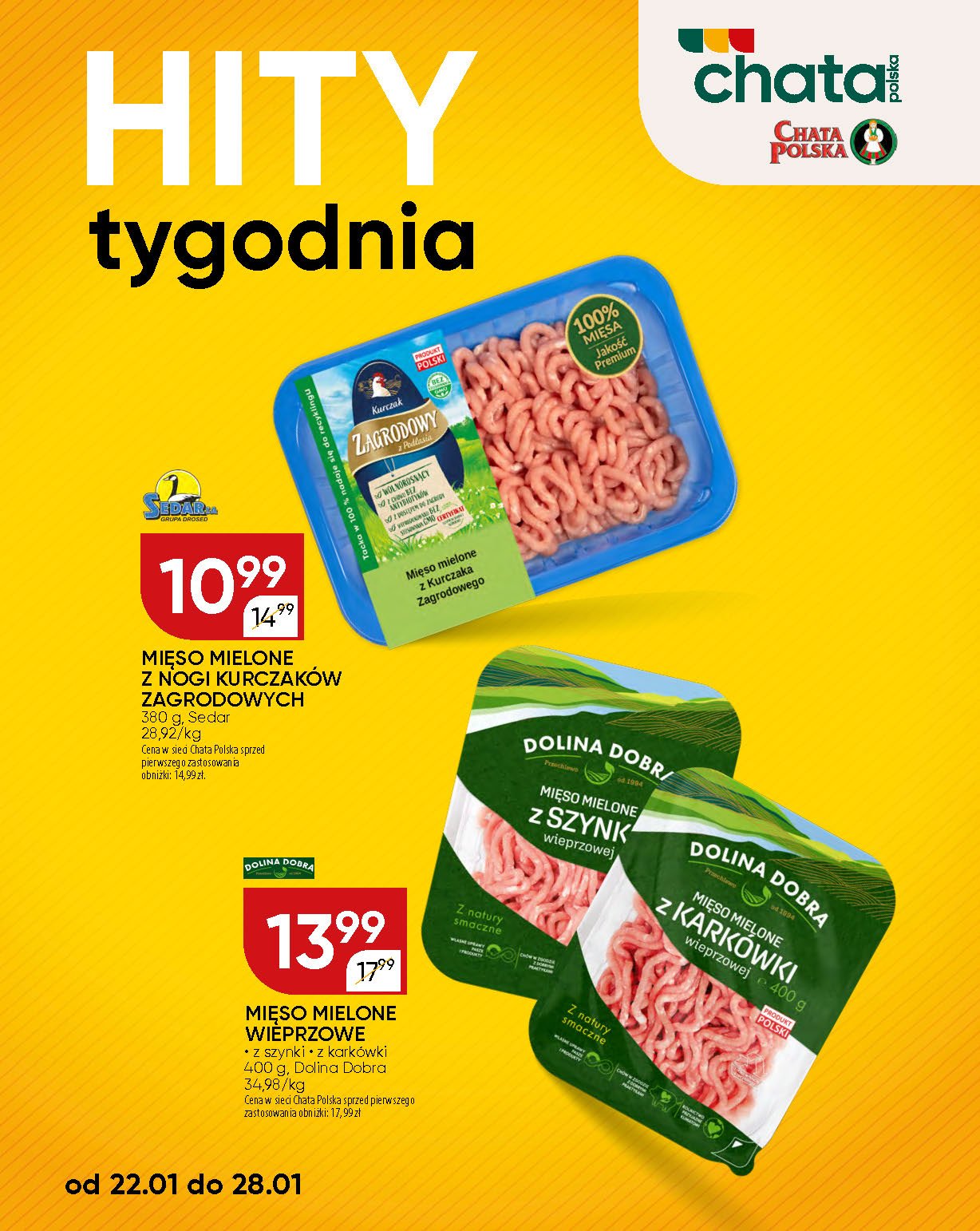 chata-polska - Gazetka Chata Polska - Hity tygodnia - ważna od 22.01. do 28.01. - page: 3