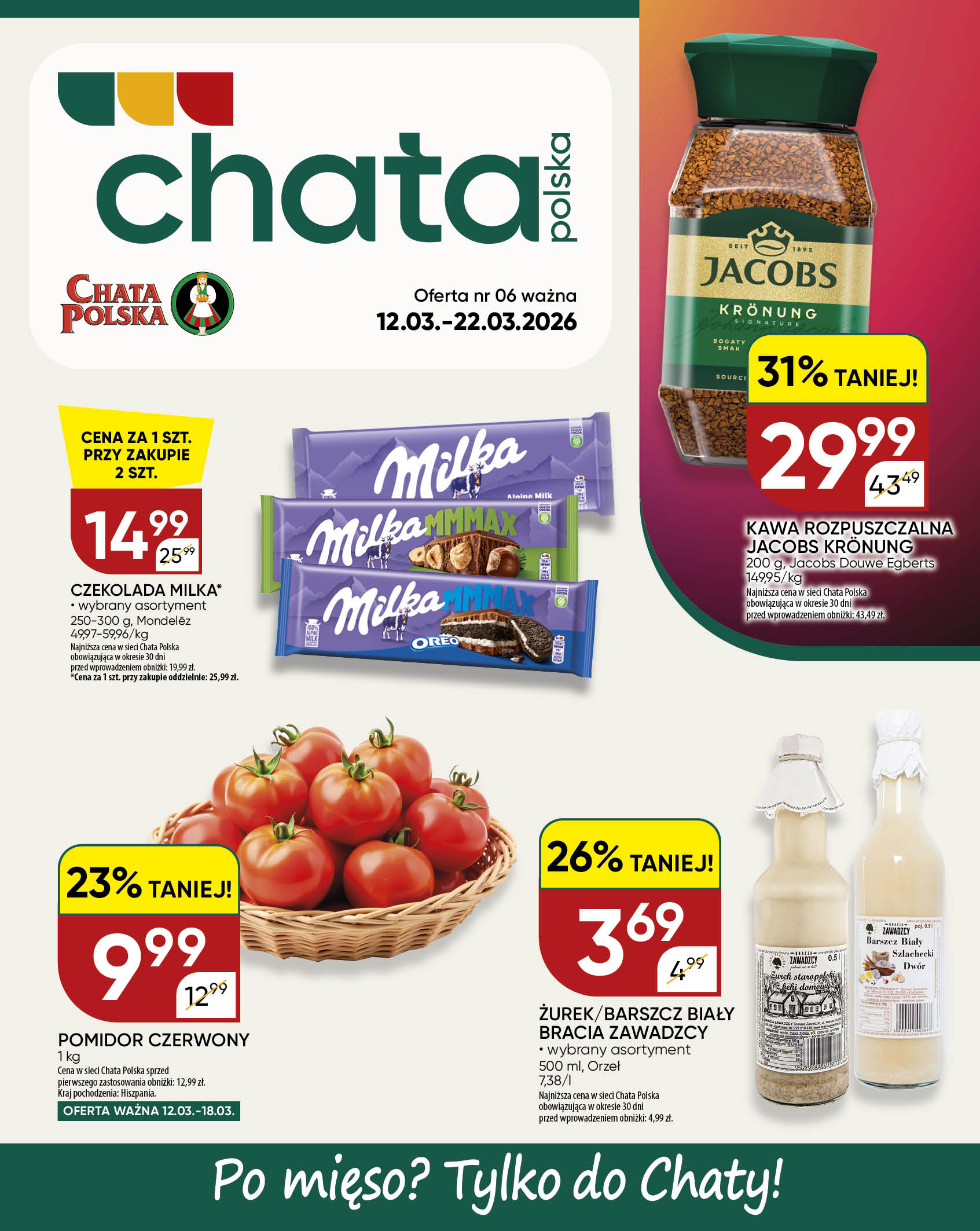 chata-polska - Gazetka Chata Polska - ważna od 12.03.2026 do 22.03.2026 - page: 1