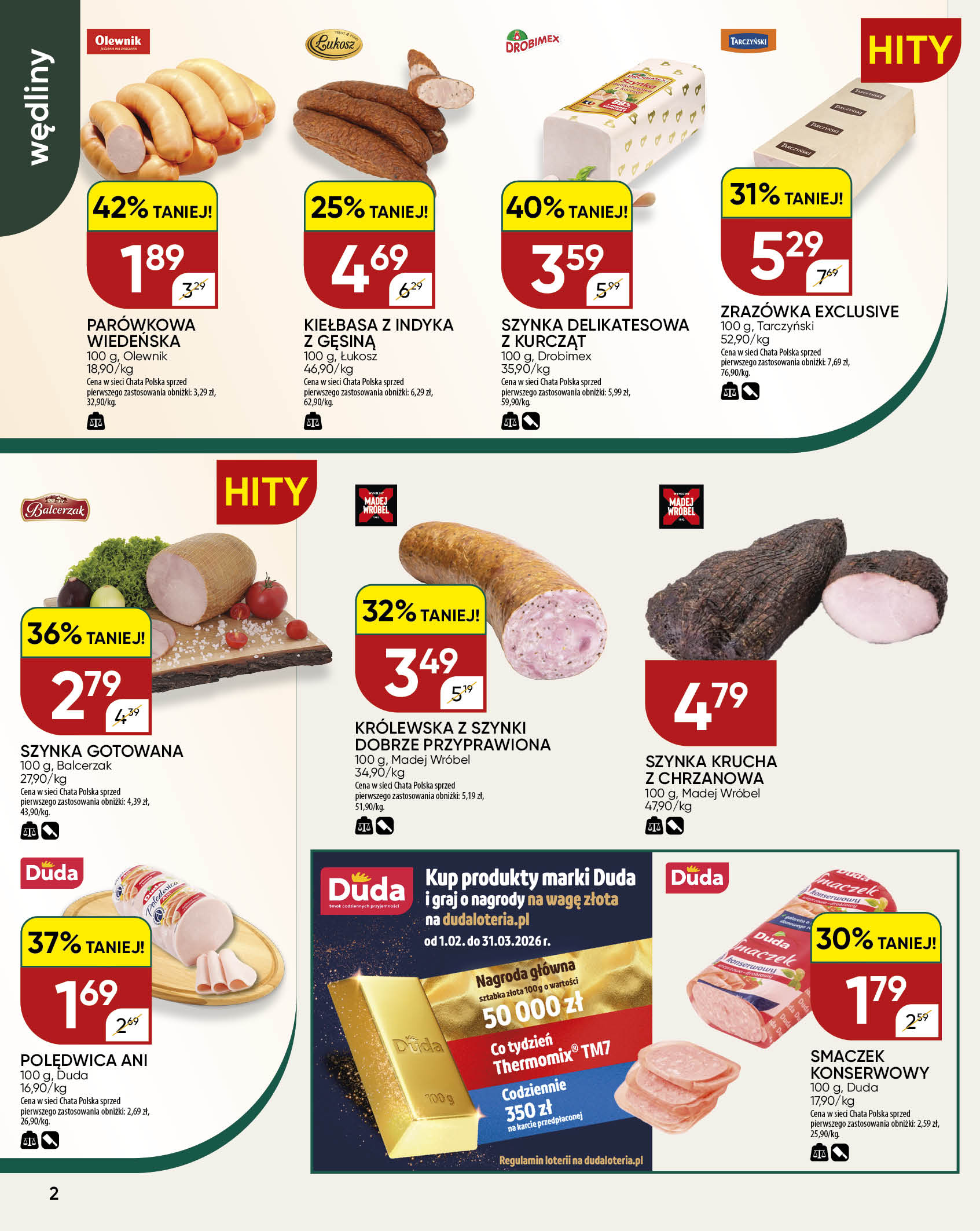 chata-polska - Gazetka Chata Polska - ważna od 12.03.2026 do 22.03.2026 - page: 2