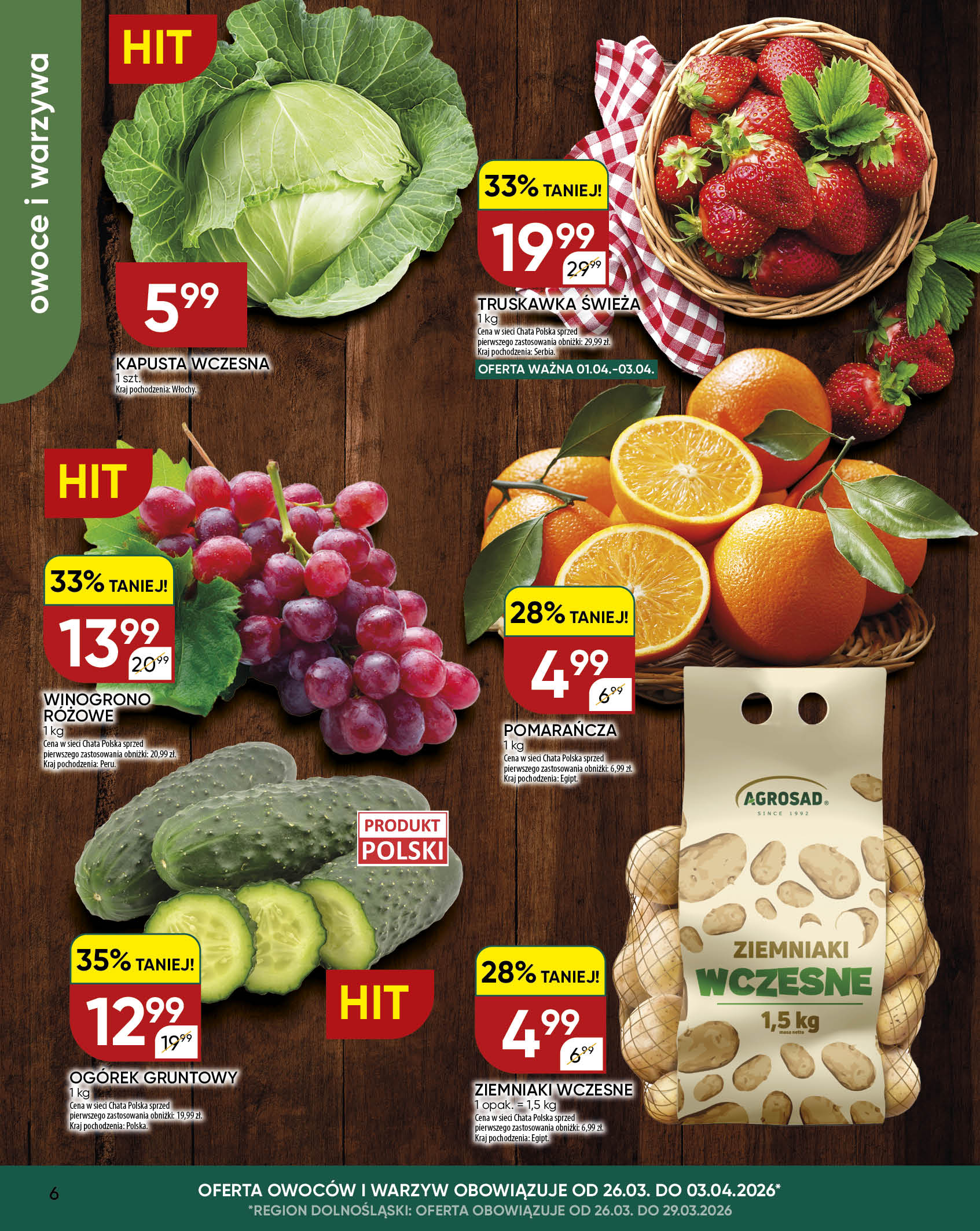 chata-polska - Gazetka Chata Polska - ważna od 26.03.2026 do 04.04.2026 - page: 6