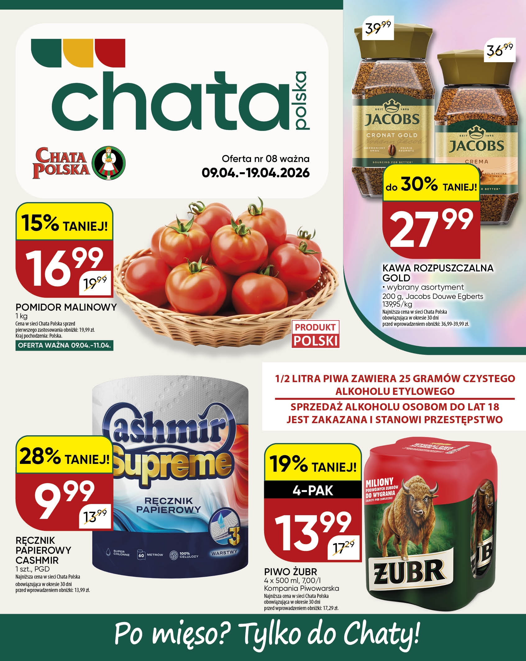 chata-polska - Aktualna gazetka Chata Polska ważna od 09.04.2026 do 19.04.2026