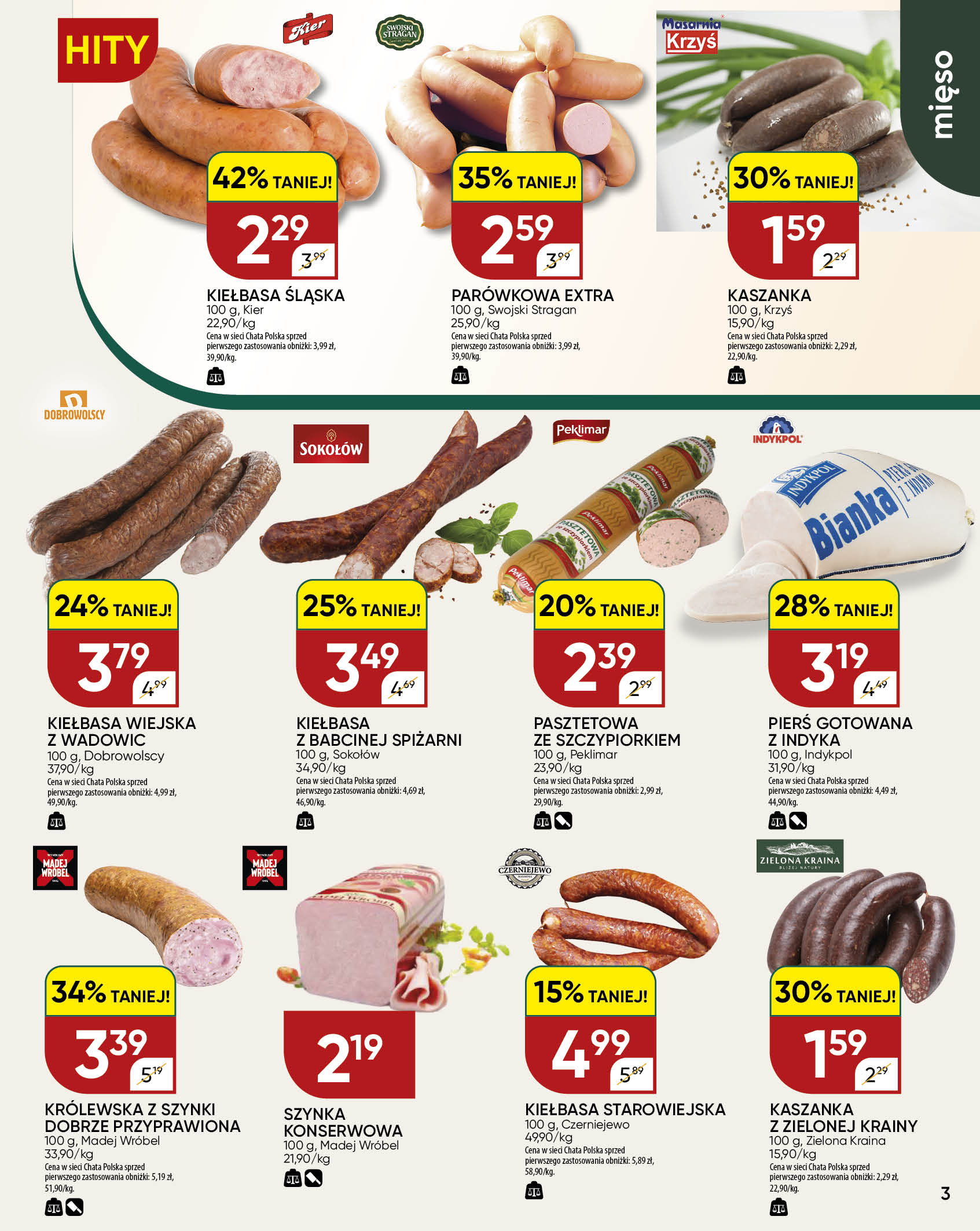 chata-polska - Aktualna gazetka Chata Polska ważna od 09.04.2026 do 19.04.2026 - page: 3
