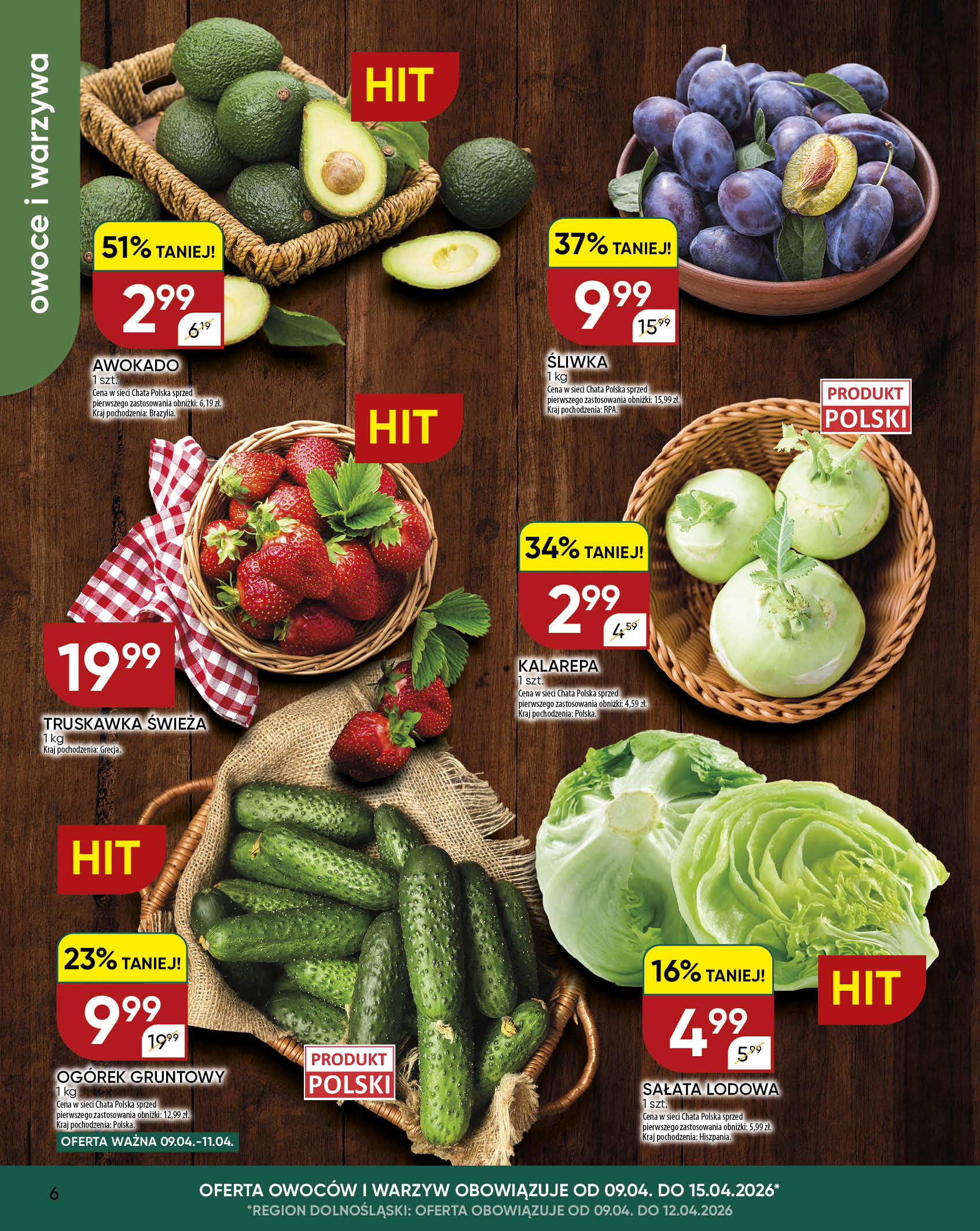 chata-polska - Aktualna gazetka Chata Polska ważna od 09.04.2026 do 19.04.2026 - page: 6
