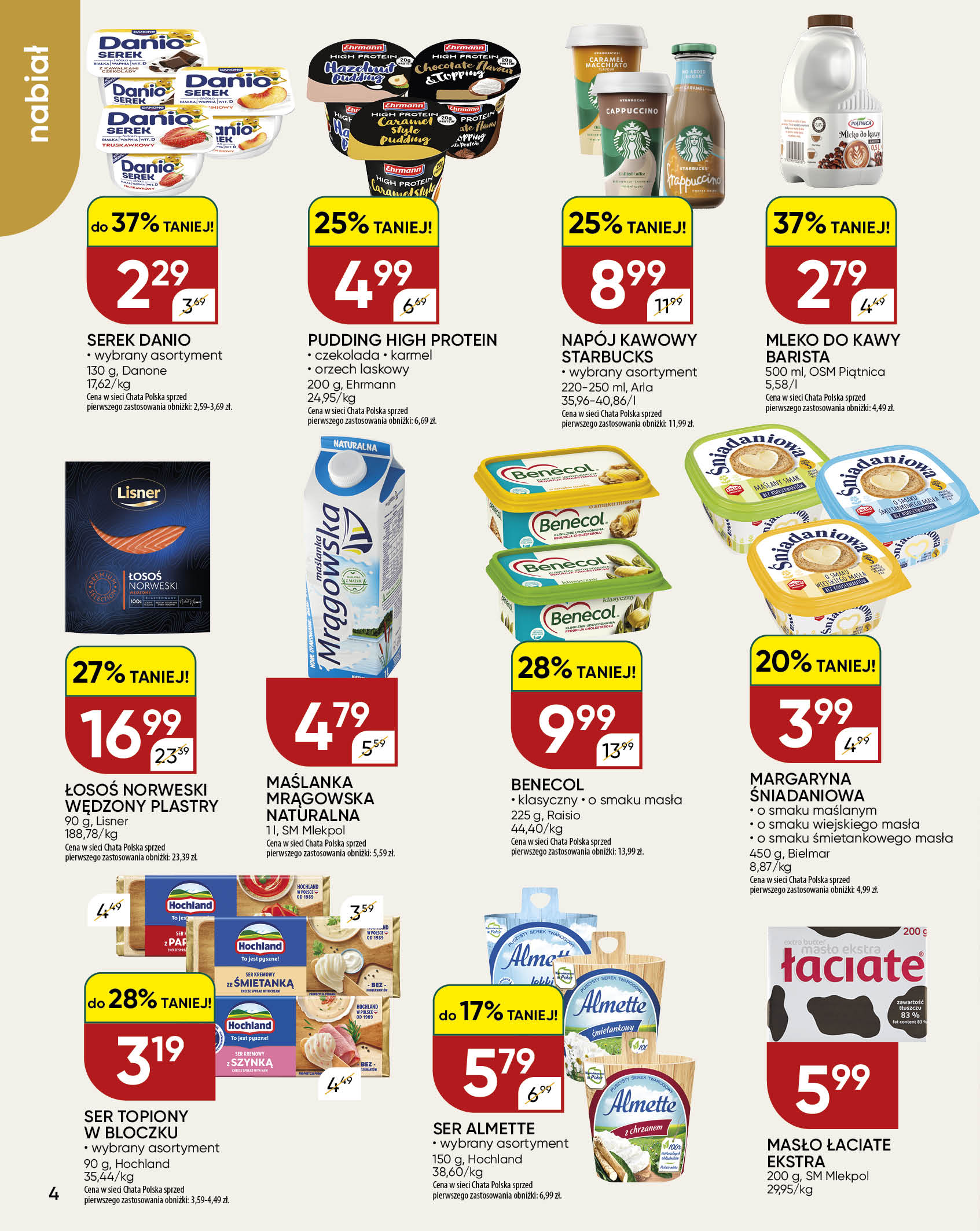 chata-polska - Aktualna gazetka Chata Polska ważna od 09.04.2026 do 19.04.2026 - page: 4