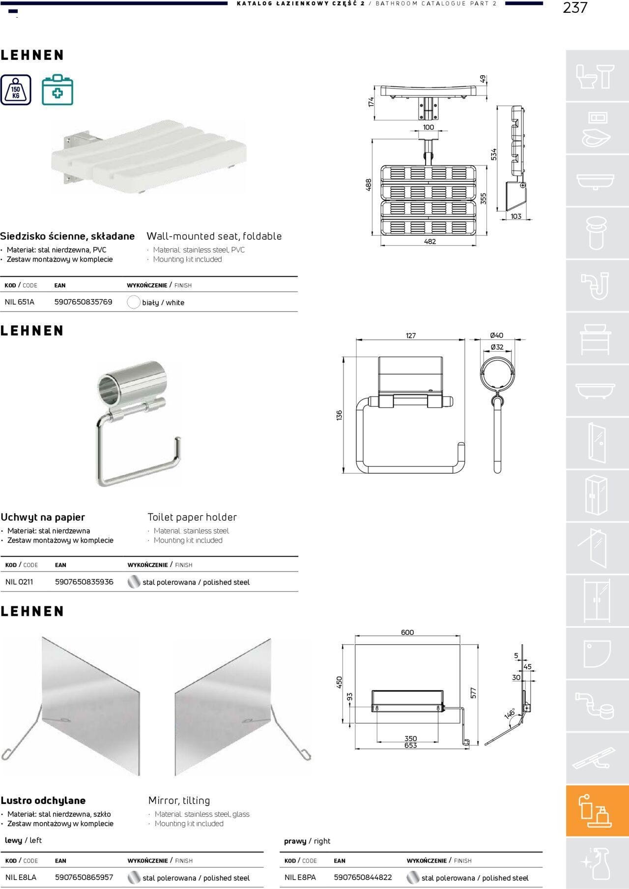 deante - Deante Gazetka - Katalog łazienkowy 01.01.2024 - 31.12.2024 - page: 237