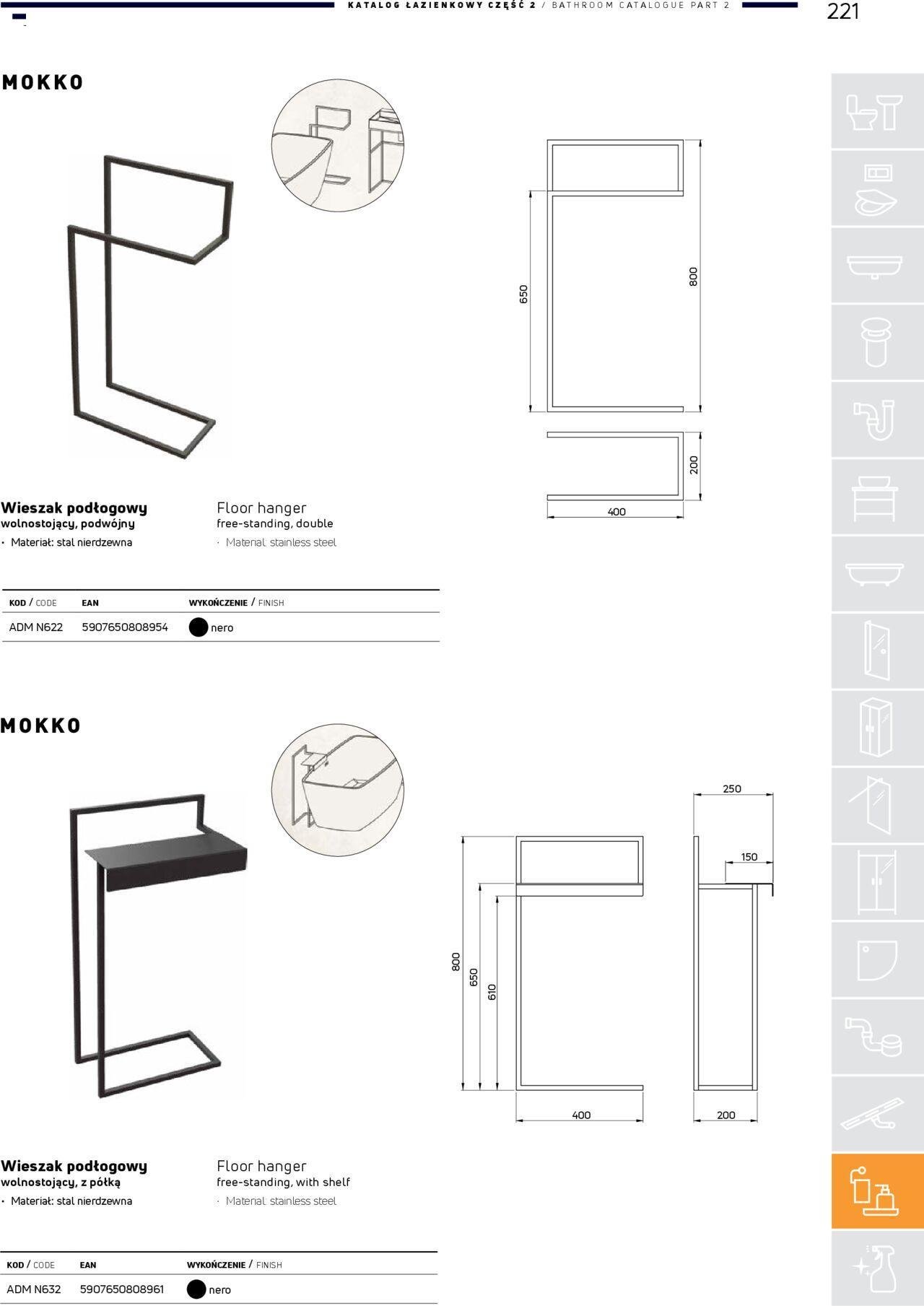 deante - Deante Gazetka - Katalog łazienkowy 01.01.2024 - 31.12.2024 - page: 221