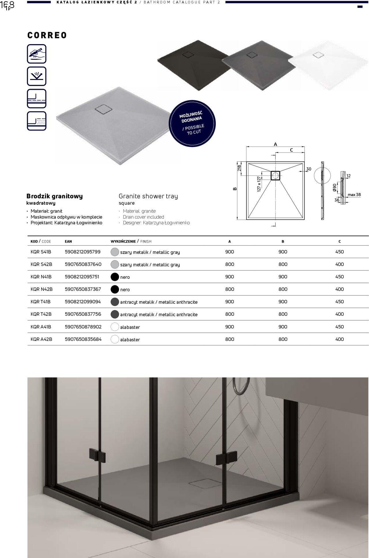 deante - Deante Gazetka - Katalog łazienkowy 01.01.2024 - 31.12.2024 - page: 168