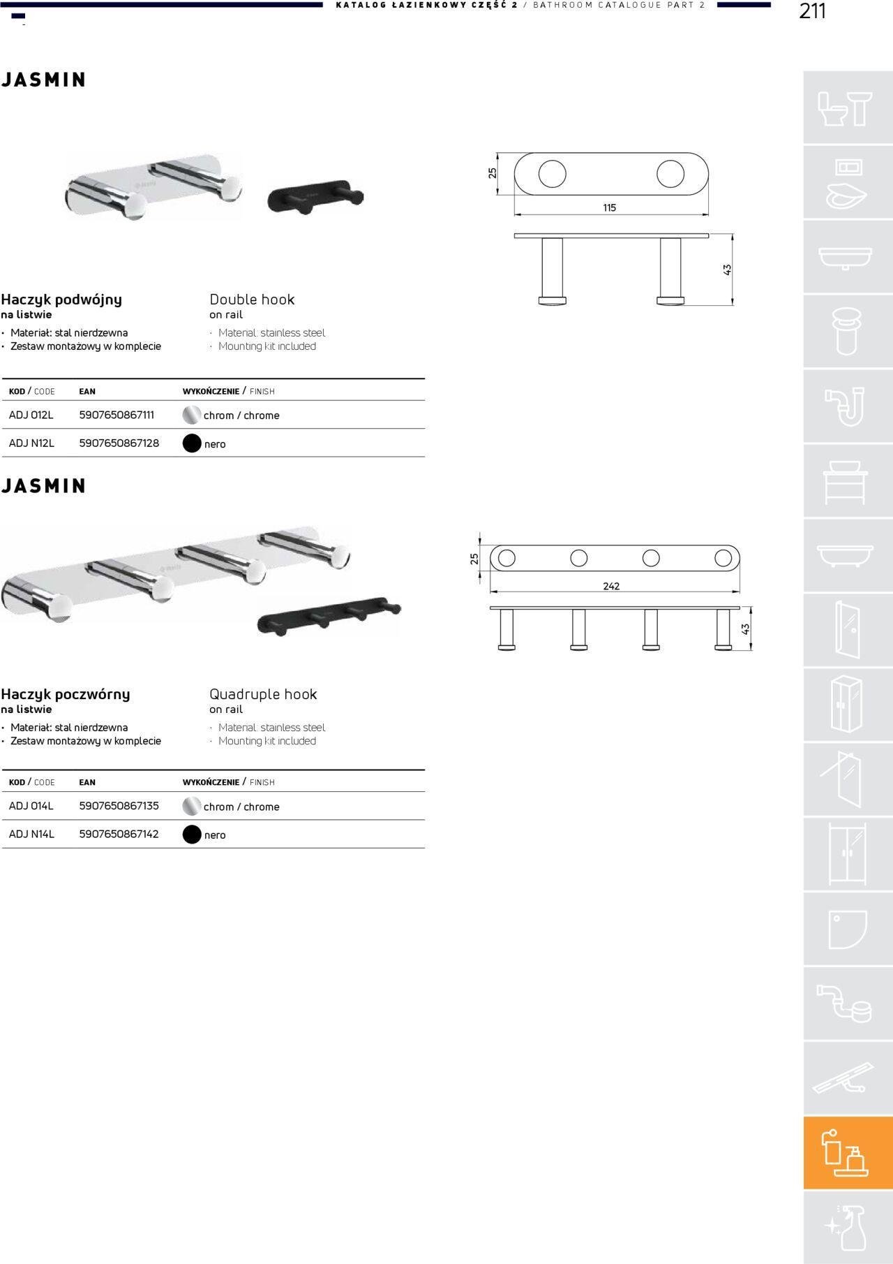 deante - Deante Gazetka - Katalog łazienkowy 01.01.2024 - 31.12.2024 - page: 211