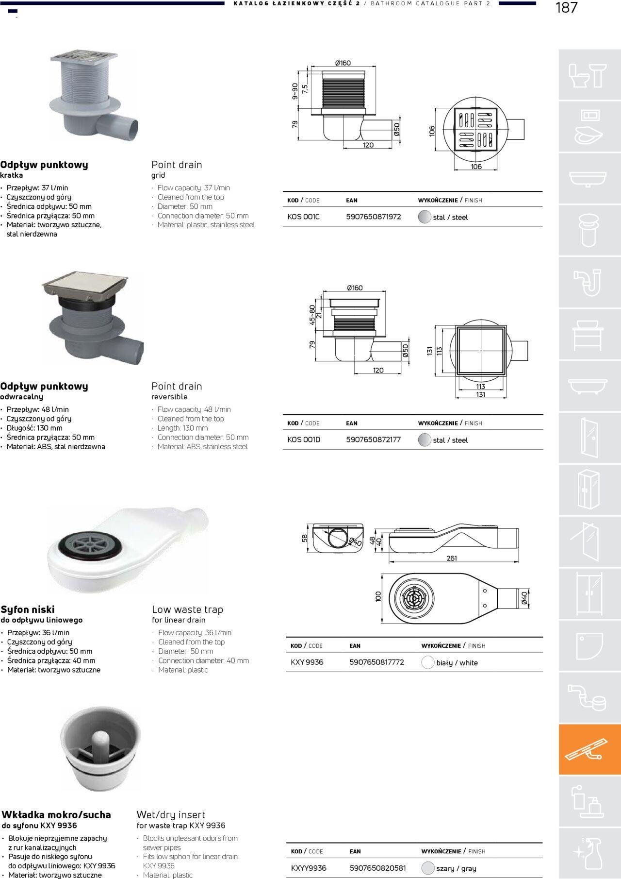 deante - Deante Gazetka - Katalog łazienkowy 01.01.2024 - 31.12.2024 - page: 187