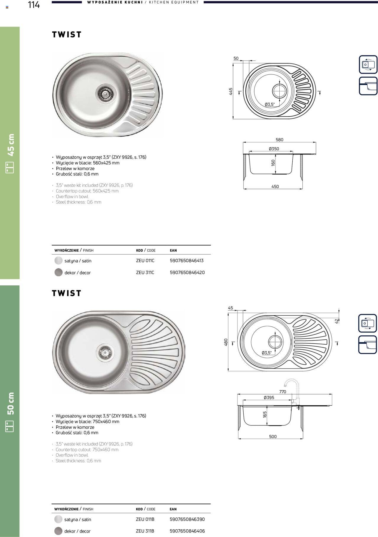 deante - Deante Gazetka - Katalog kuchenny od piątku 01.03.2024 - page: 114