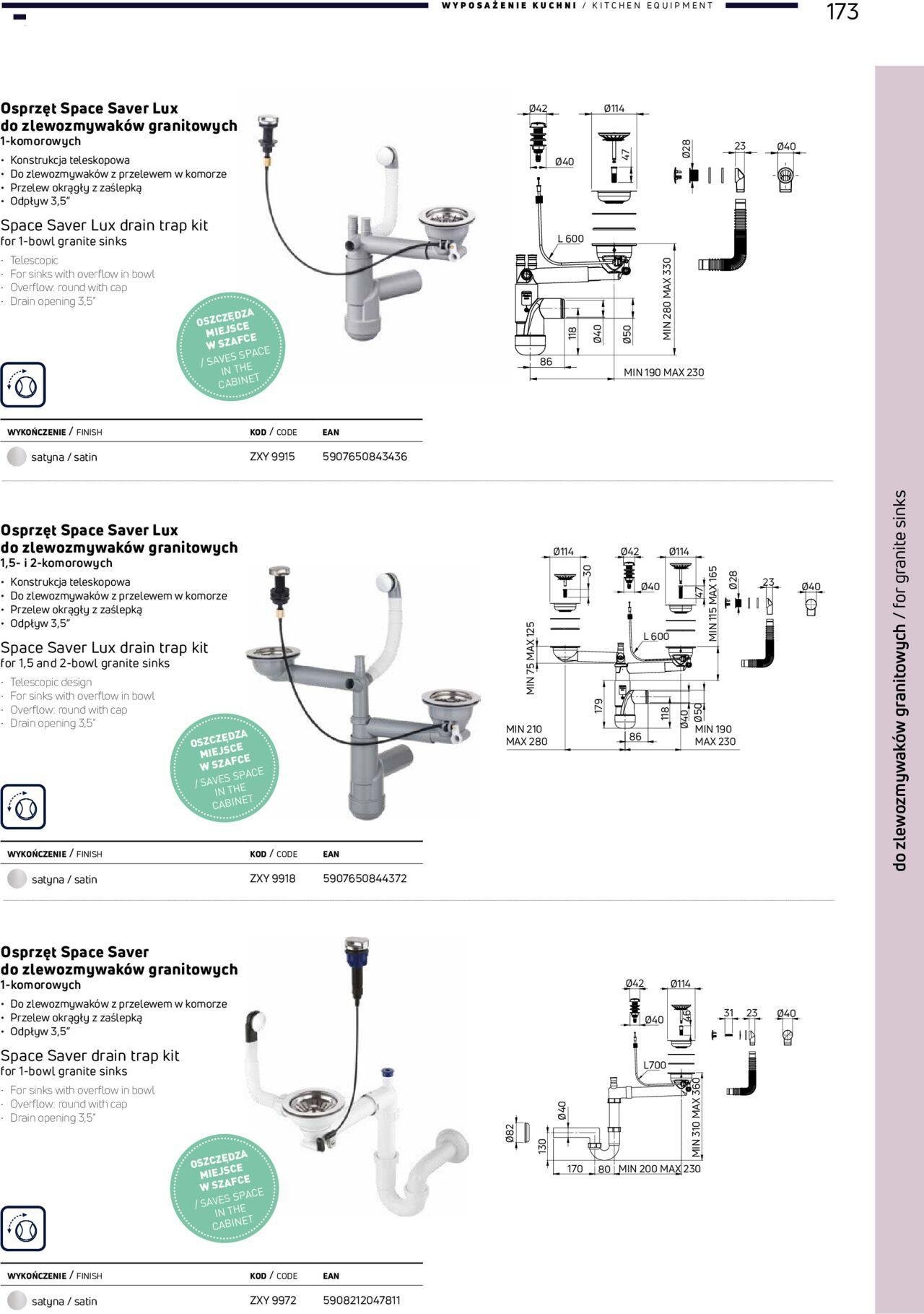 deante - Deante Gazetka - Katalog kuchenny od piątku 01.03.2024 - page: 173