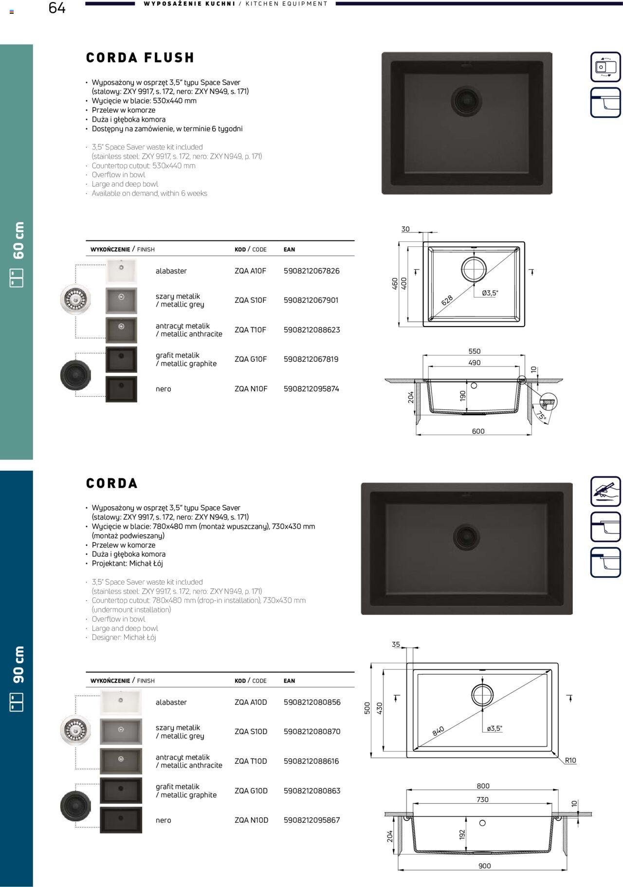 deante - Deante Gazetka - Katalog kuchenny od piątku 01.03.2024 - page: 64