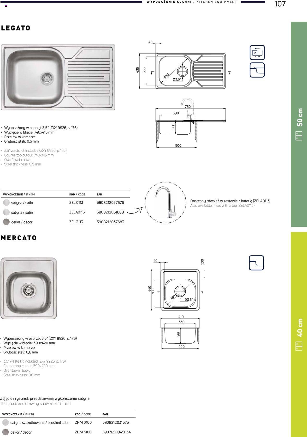 deante - Deante Gazetka - Katalog kuchenny od piątku 01.03.2024 - page: 107