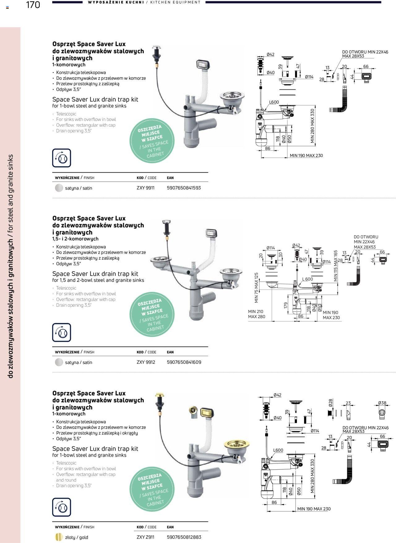 deante - Deante Gazetka - Katalog kuchenny od piątku 01.03.2024 - page: 170