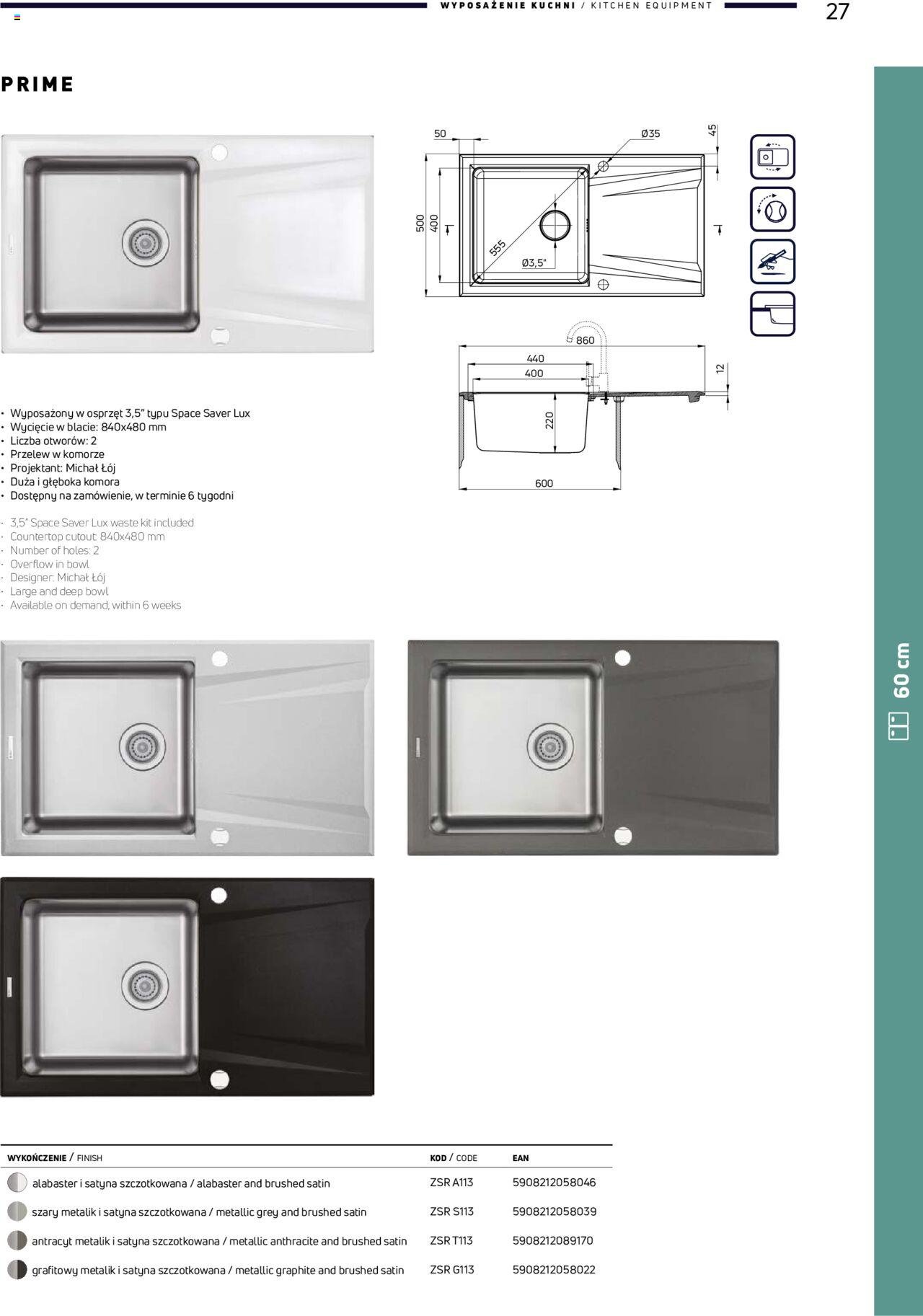 deante - Deante Gazetka - Katalog kuchenny od piątku 01.03.2024 - page: 27