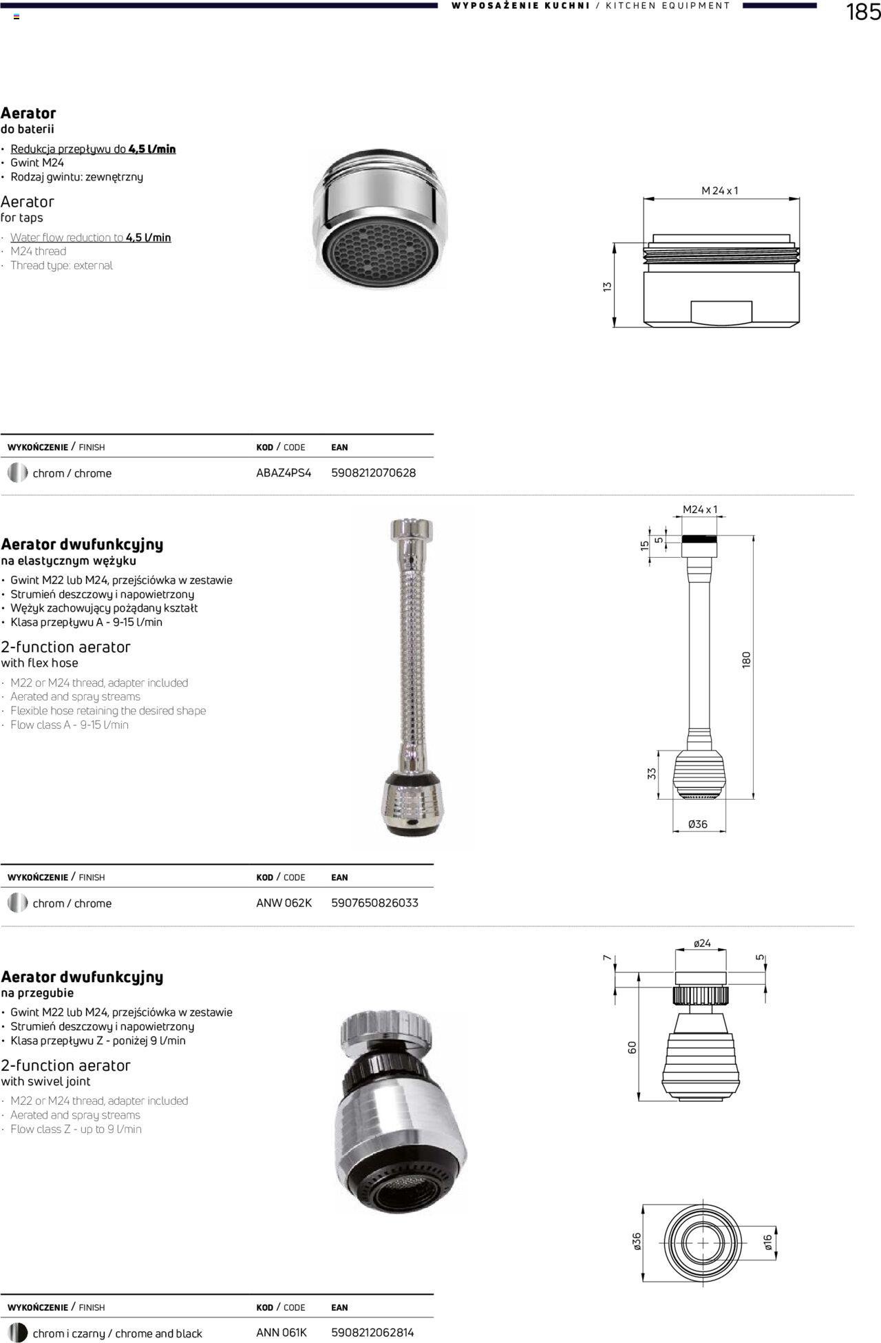 deante - Deante Gazetka - Katalog kuchenny od piątku 01.03.2024 - page: 185