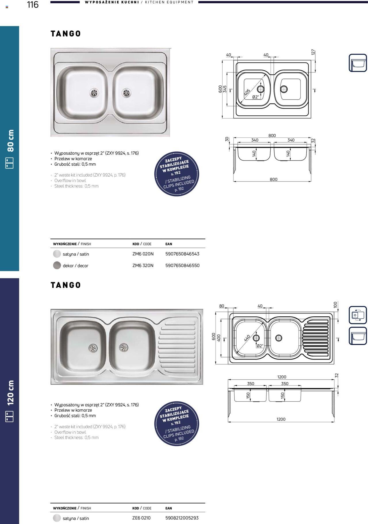 deante - Deante Gazetka - Katalog kuchenny od piątku 01.03.2024 - page: 116