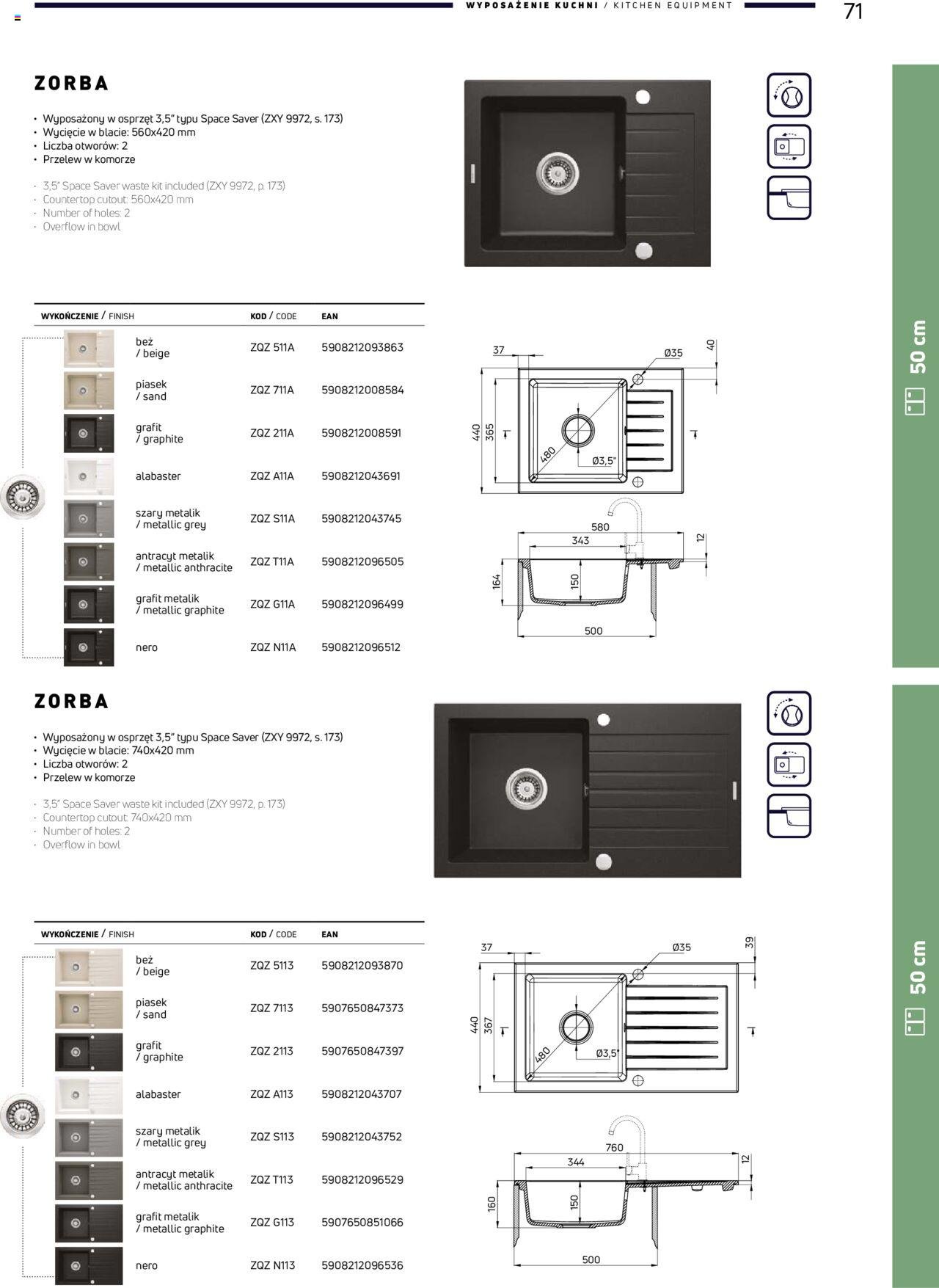 deante - Deante Gazetka - Katalog kuchenny od piątku 01.03.2024 - page: 71