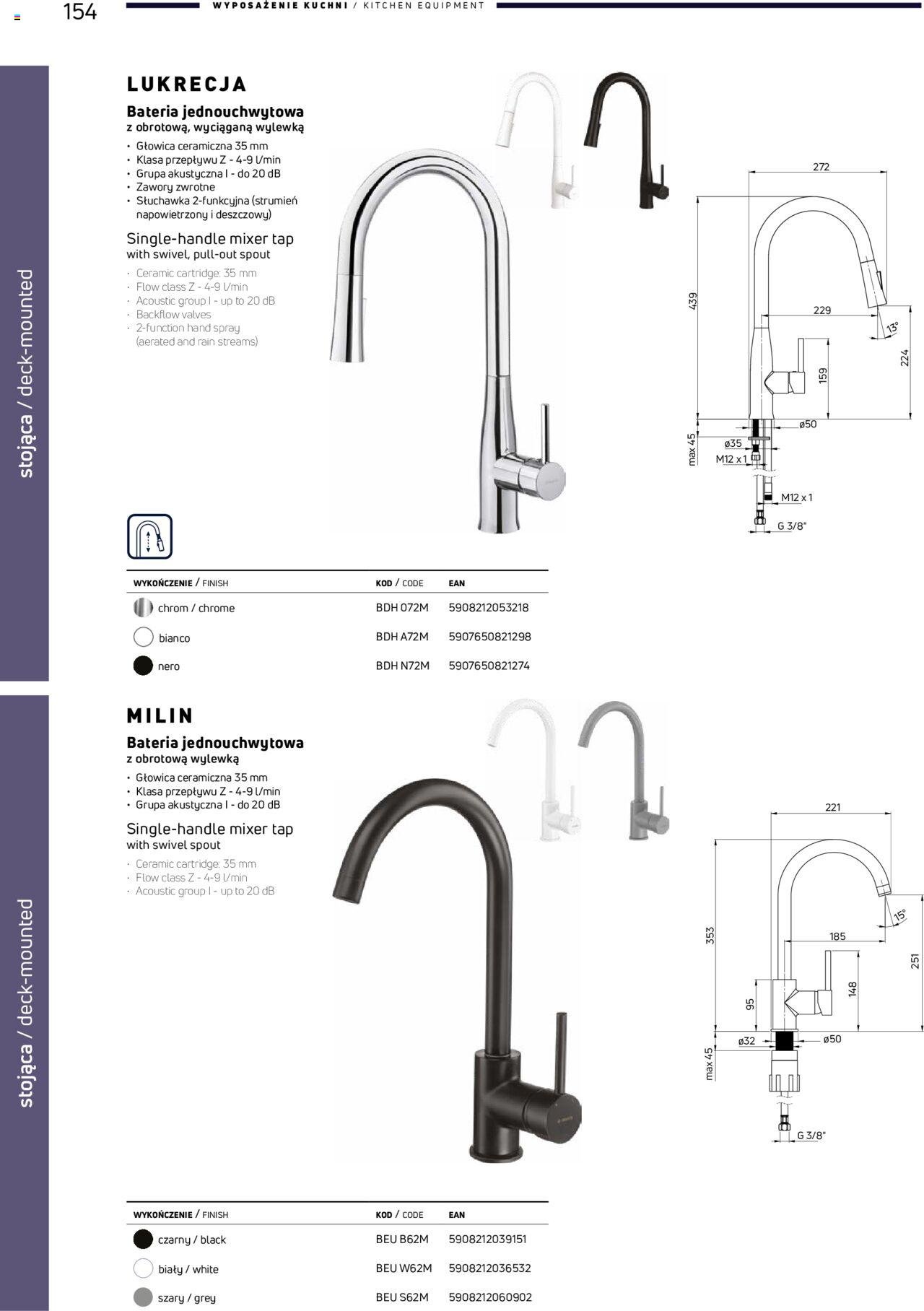 deante - Deante Gazetka - Katalog kuchenny od piątku 01.03.2024 - page: 154