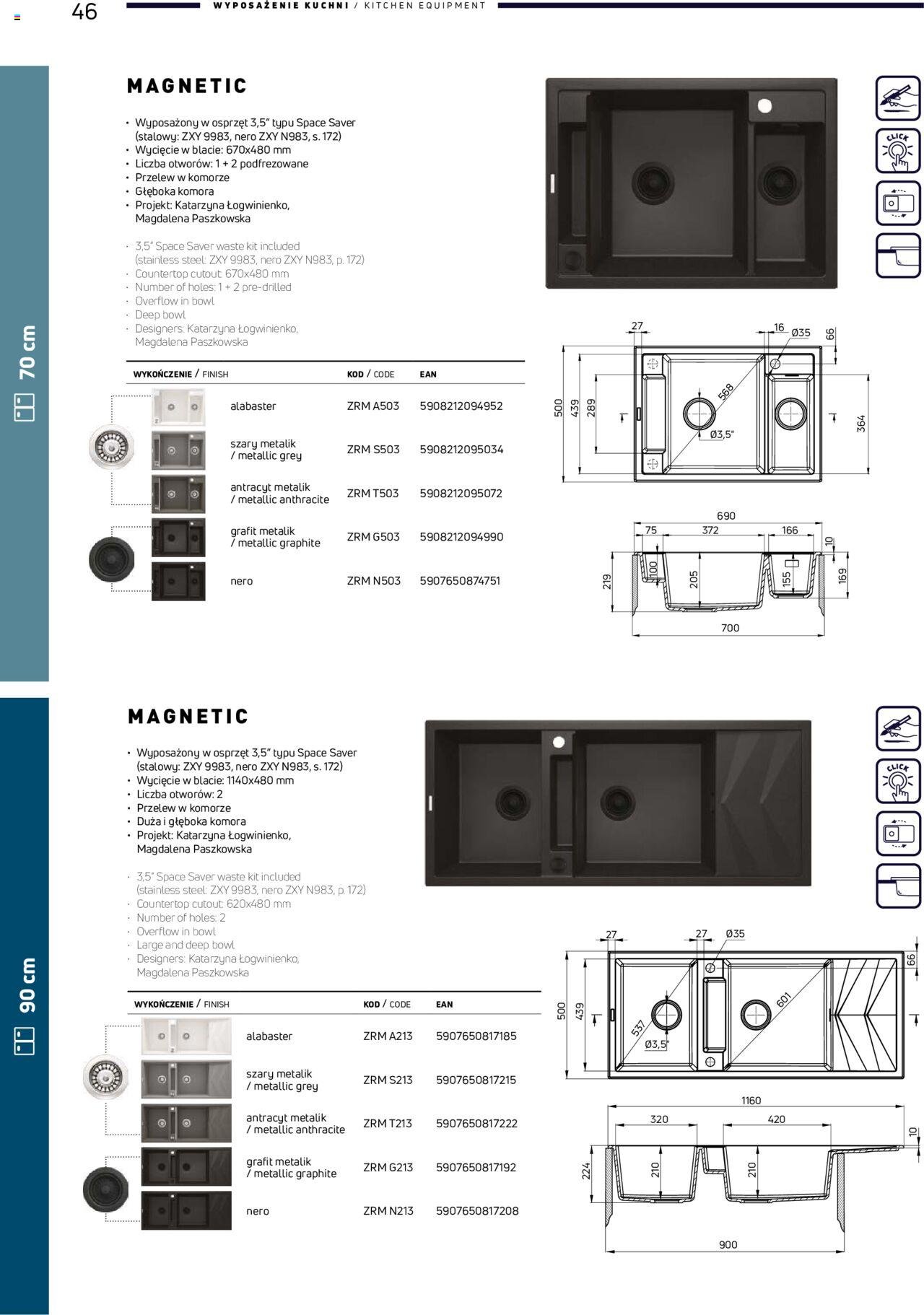 deante - Deante Gazetka - Katalog kuchenny od piątku 01.03.2024 - page: 46