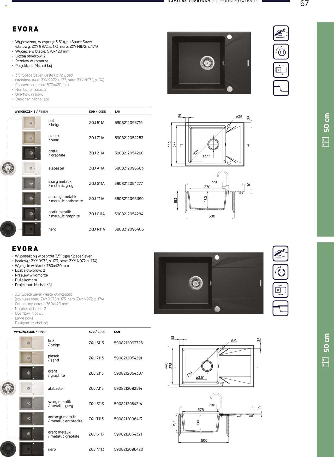 deante - Deante Gazetka - Katalog kuchenny od piątku 01.03.2024 - page: 67