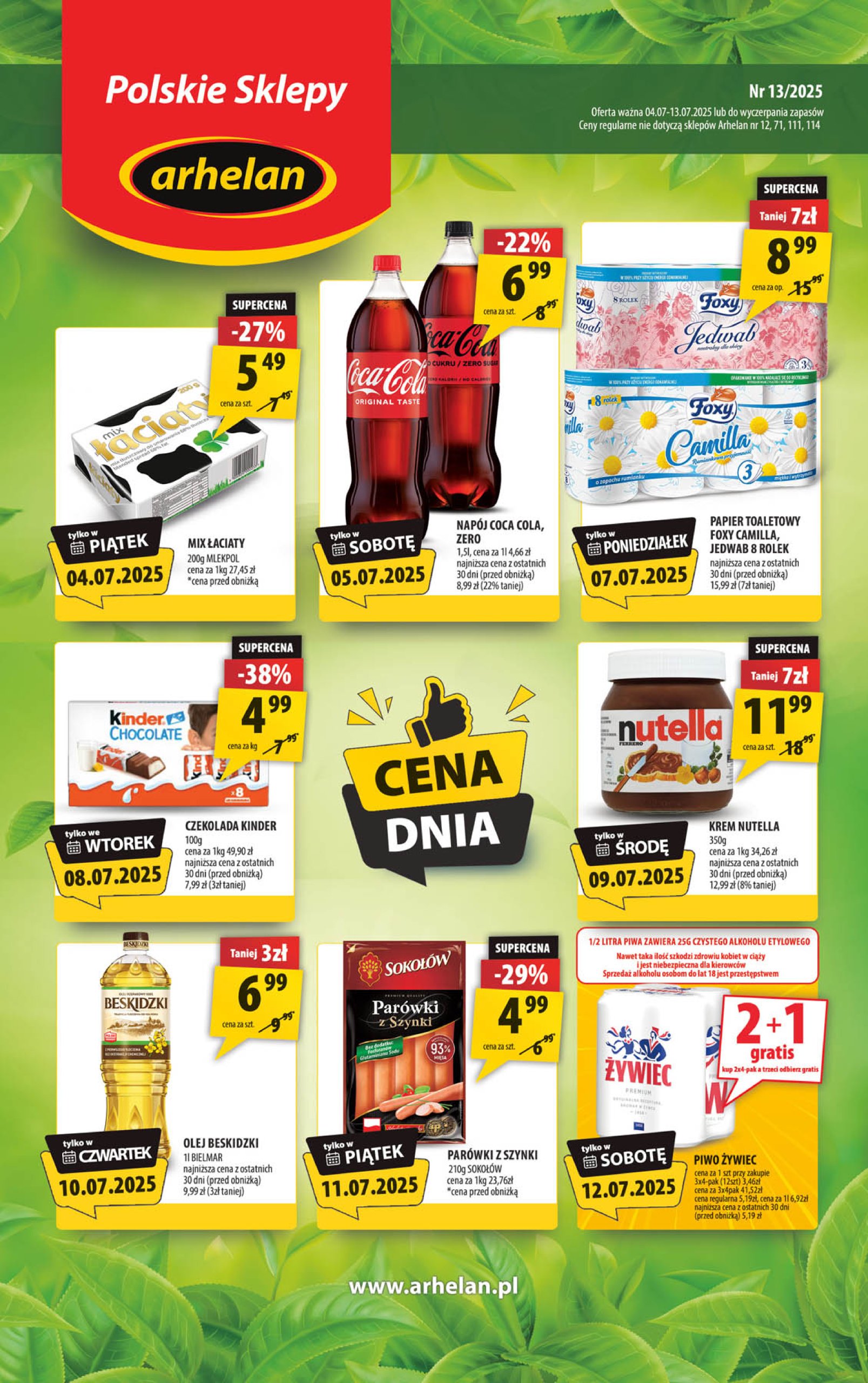 arhelan - Gazetka Arhelan ważna od 04.07. - 13.07.