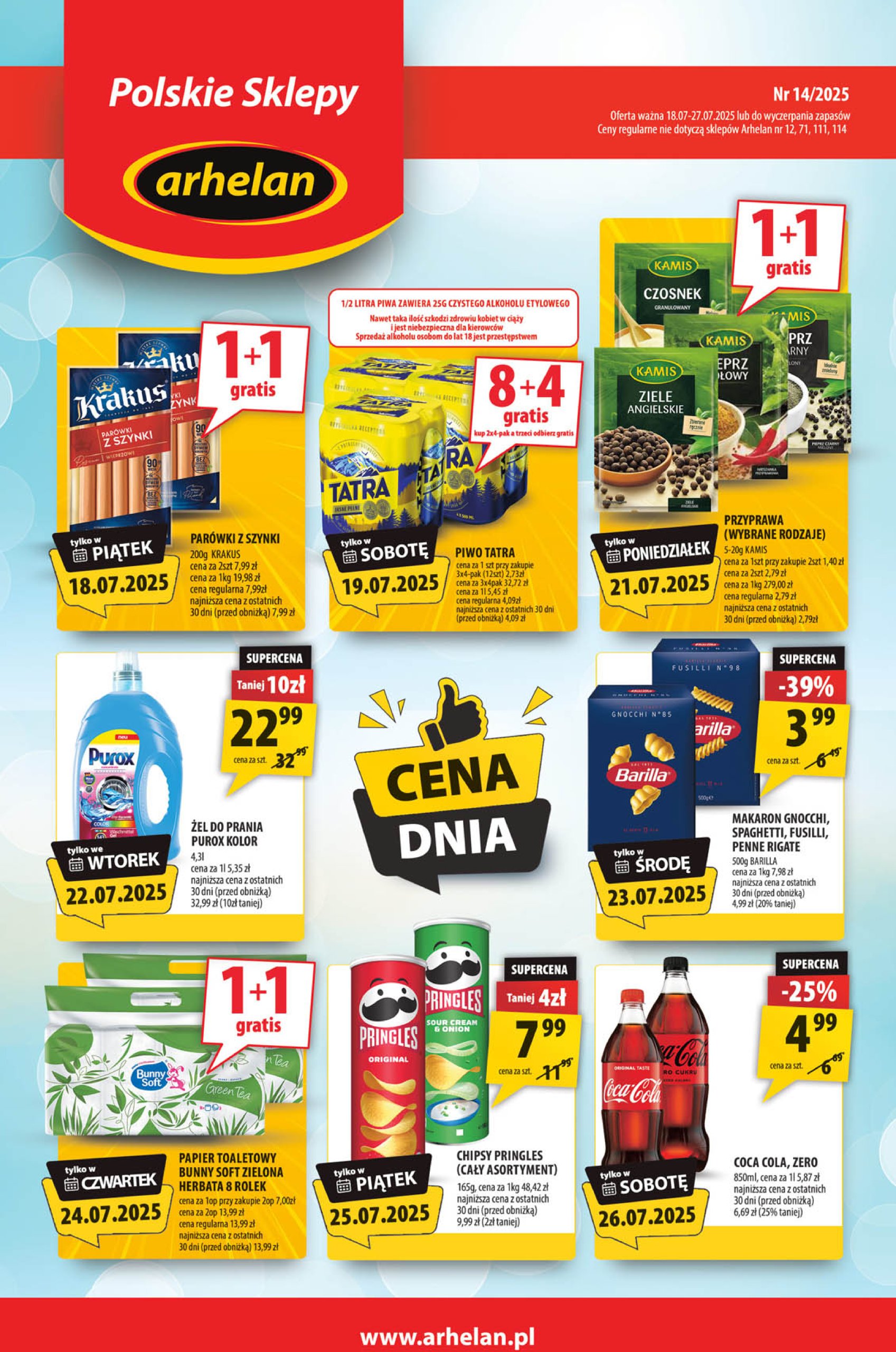 arhelan - Gazetka Arhelan ważna od 18.07. - 27.07.