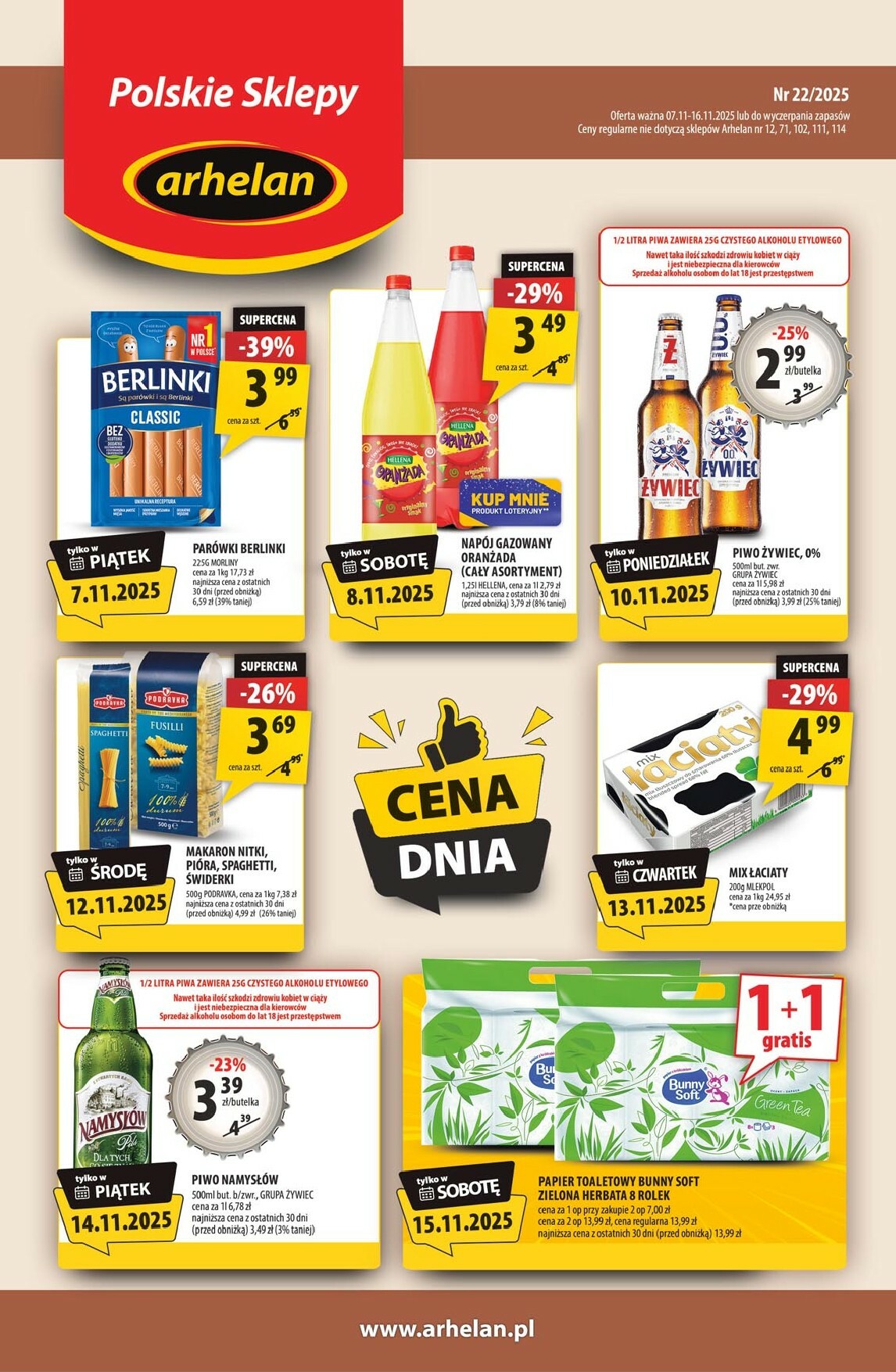 arhelan - Gazetka Arhelan - ważna od 07.11. do 16.11.