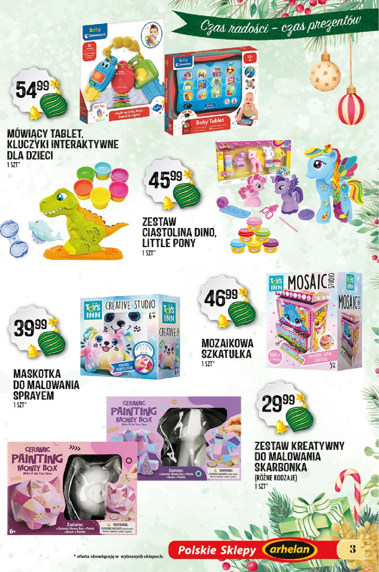 arhelan - Gazetka Arhelan - Polska sieć sklepów - ważna od 28.11. do 05.01. - page: 3