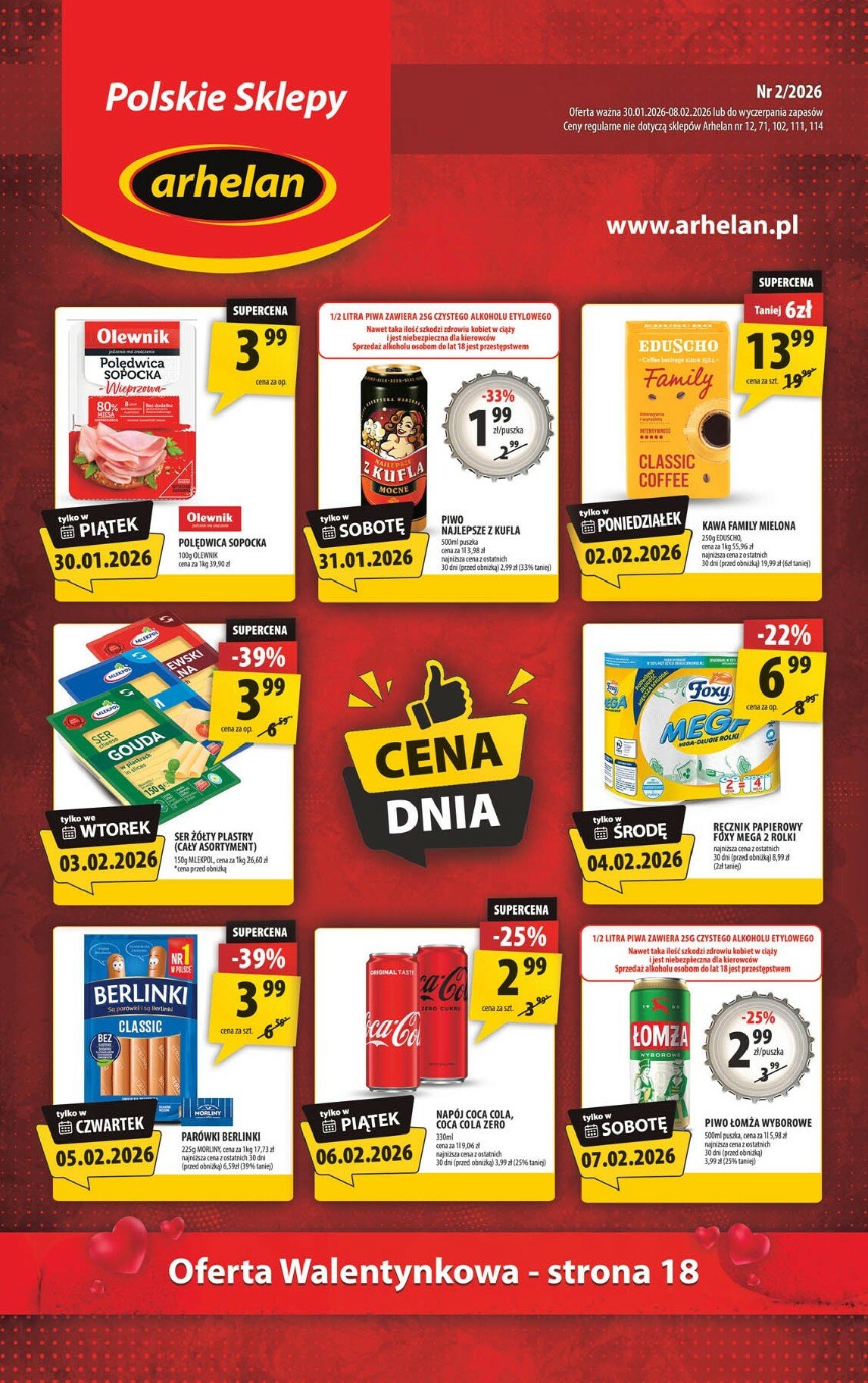 arhelan - Gazetka Arhelan - ważna od 30.01. do 08.02.