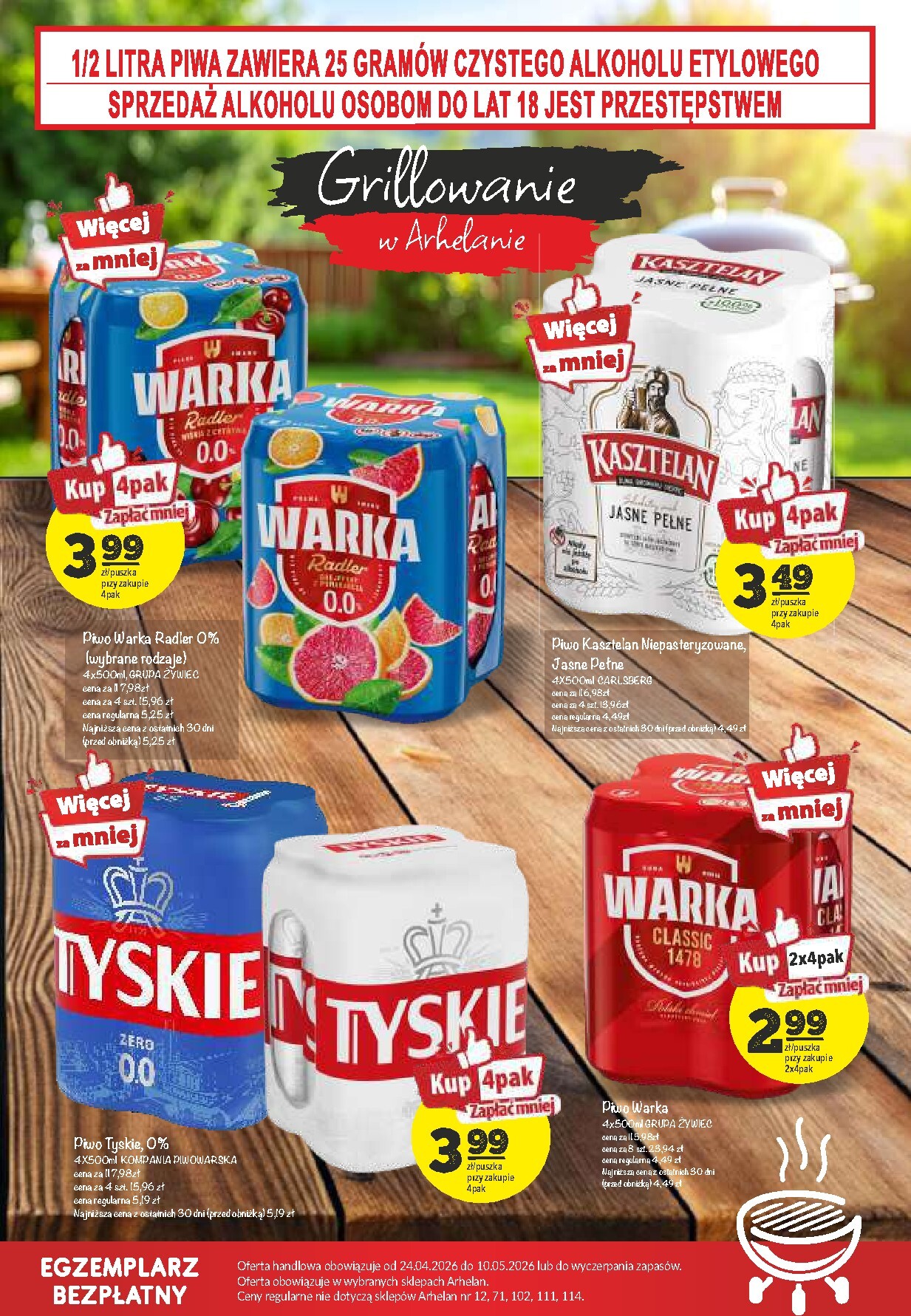 arhelan - Aktualna gazetka Arhelan - Grillowanie ważna od 24.04.2026 do 10.05.2026 - page: 20