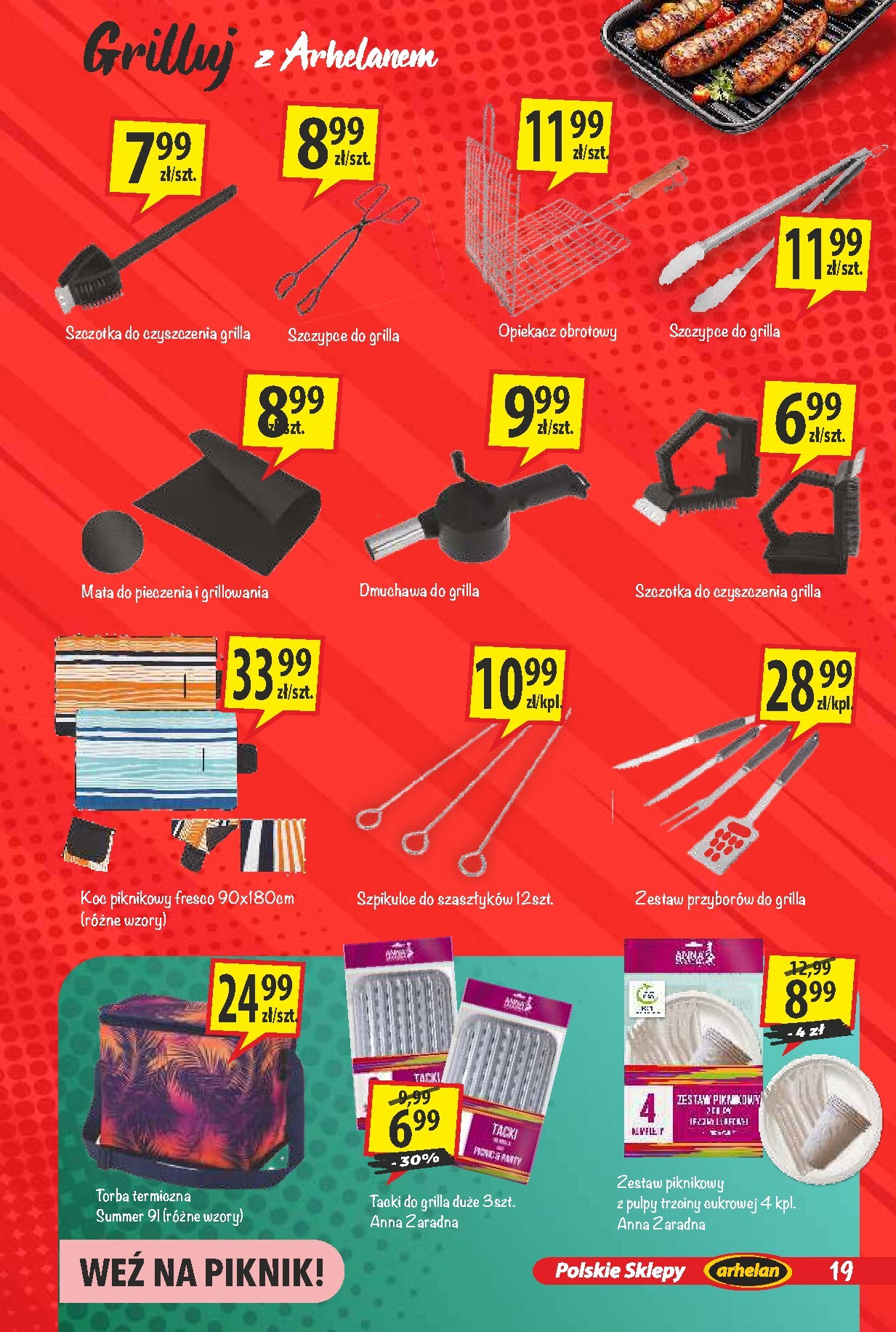 arhelan - Aktualna gazetka Arhelan - Grillowanie ważna od 24.04.2026 do 10.05.2026 - page: 19