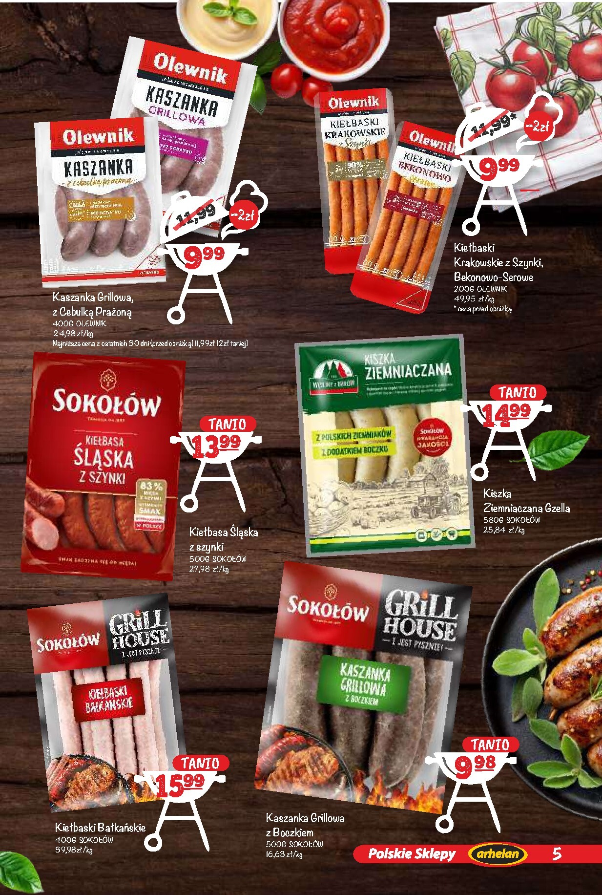 arhelan - Aktualna gazetka Arhelan - Grillowanie ważna od 24.04.2026 do 10.05.2026 - page: 5