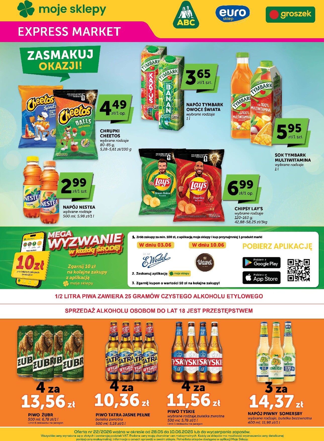 euro-sklep - Aktualna gazetka Euro Sklep - Expressmarket ważna od 28.05.2026 do 10.06.2026