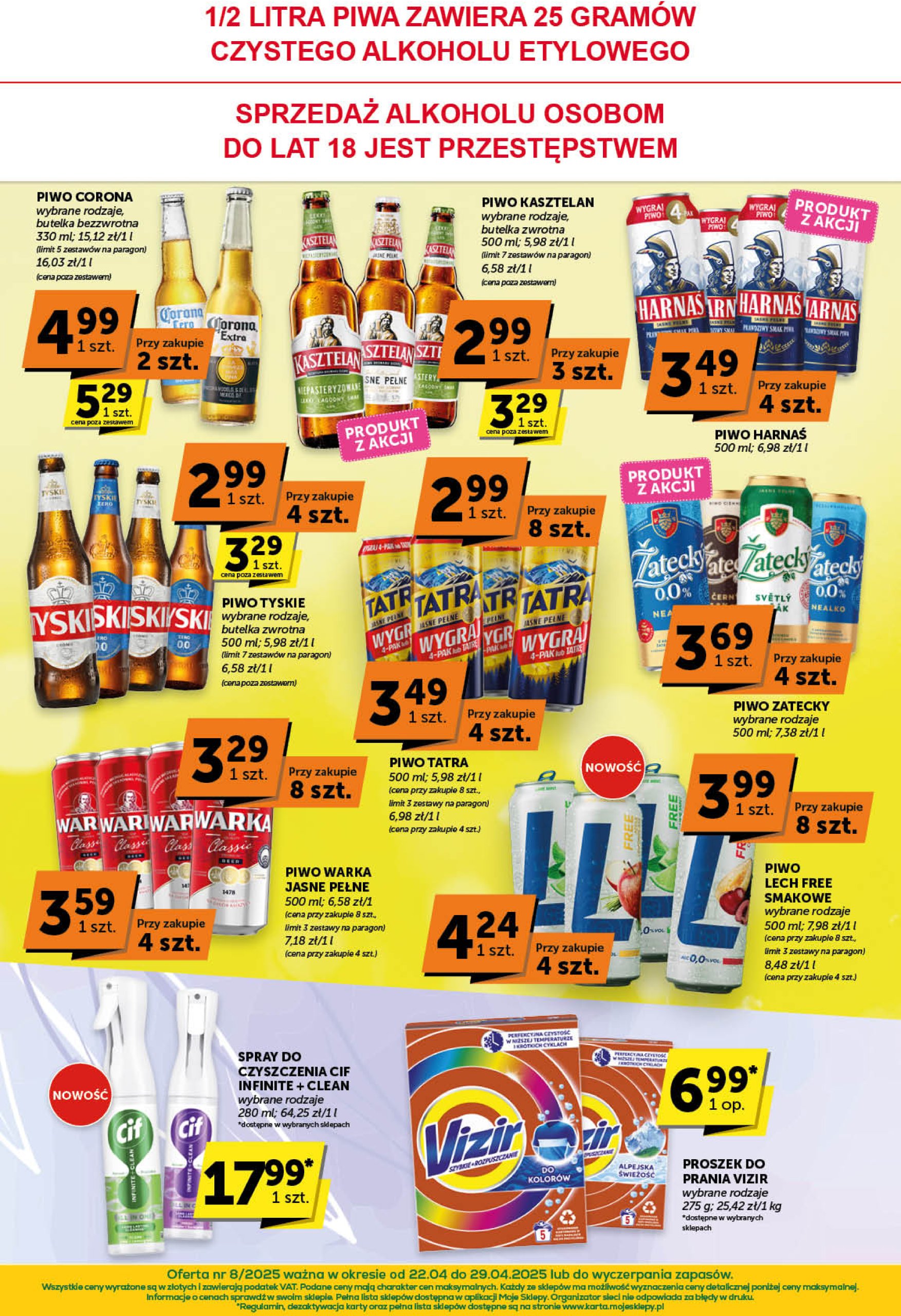 euro-sklep - Euro Sklep Supermarket gazetka ważna od 22.04. - 29.04. - page: 8