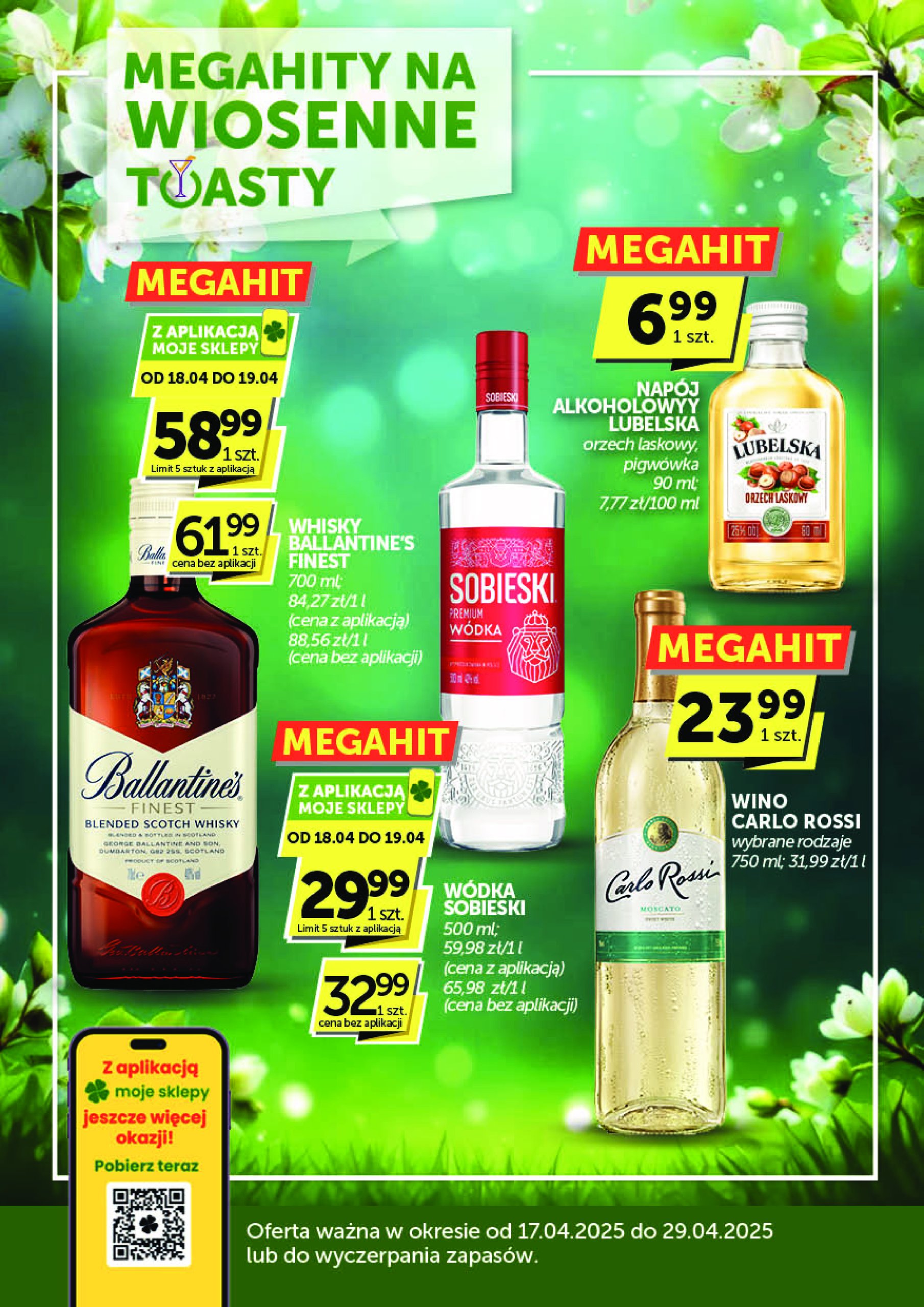 euro-sklep - Euro Sklep - Oferta alkoholowa gazetka ważna od 17.04. - 29.04.