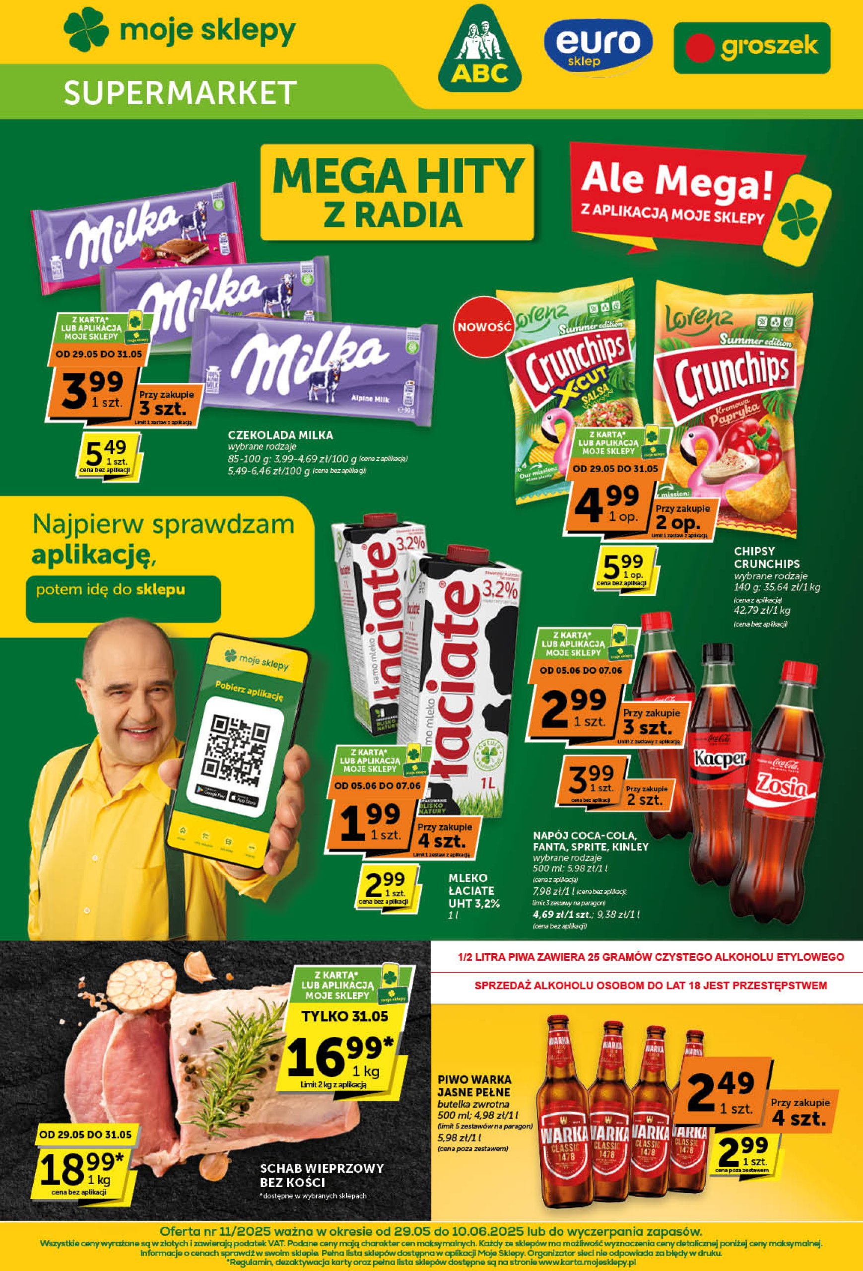 euro-sklep - Euro Sklep Supermarket gazetka ważna od 29.05. - 10.06.
