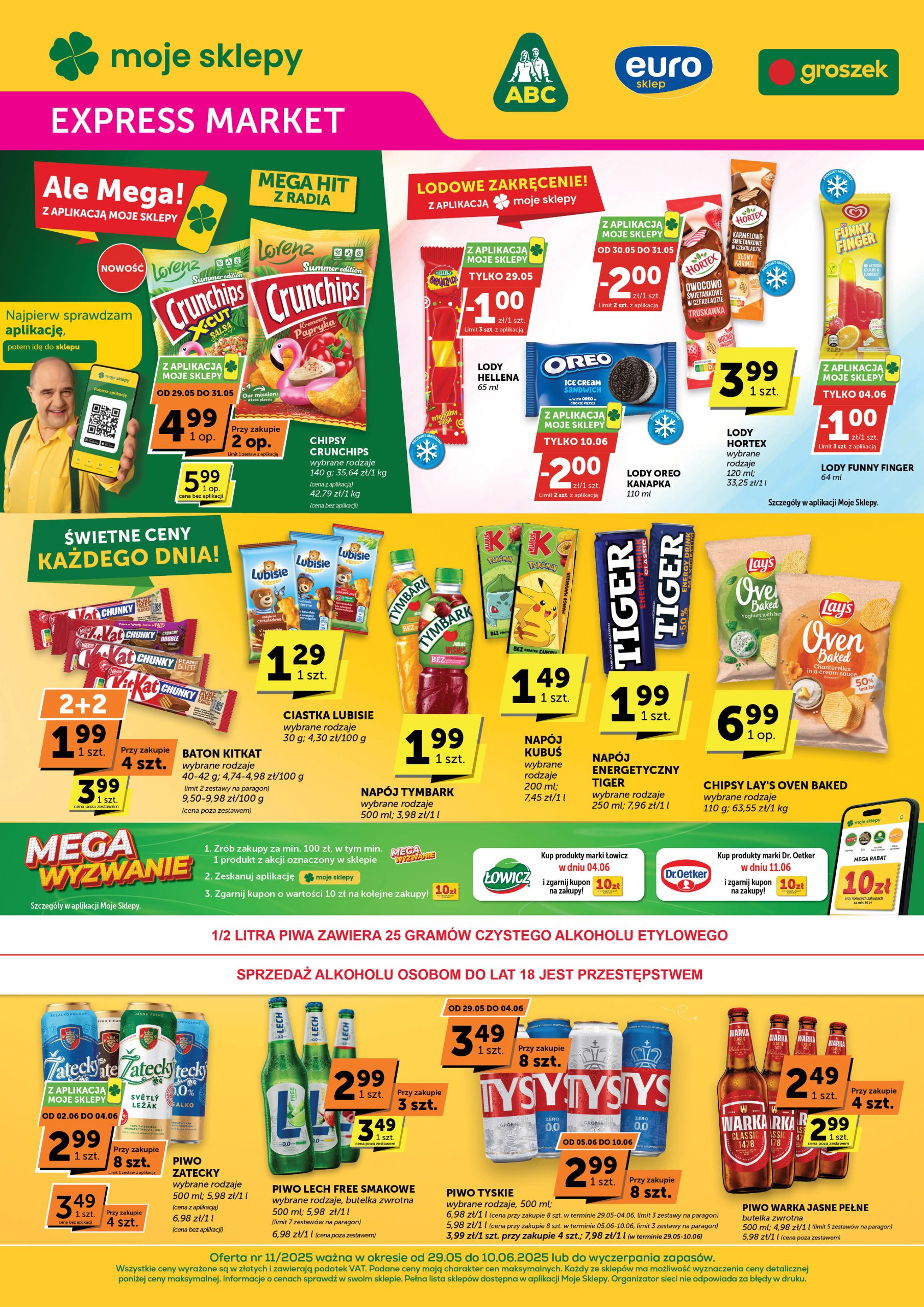 euro-sklep - Euro Sklep Express Market gazetka ważna od 29.05. - 10.06.