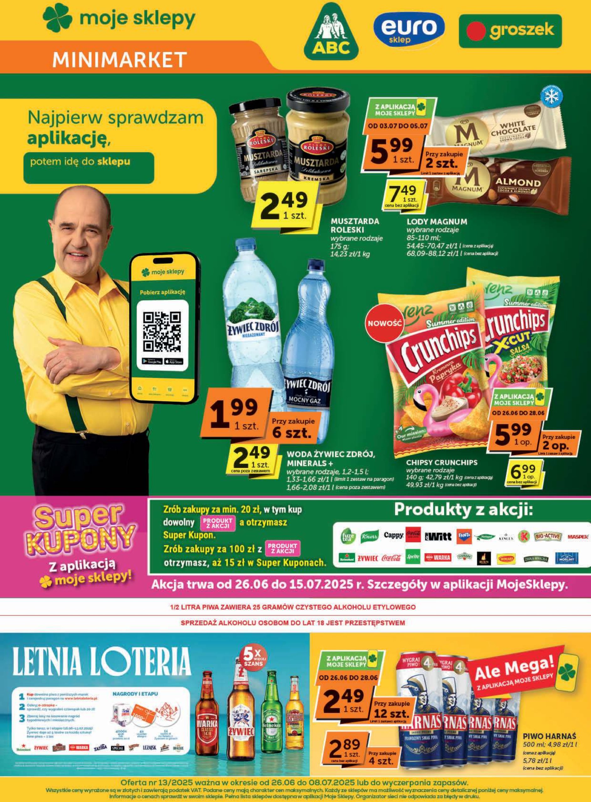 euro-sklep - Gazetka Euro Sklep Minimarket ważna od 26.06. - 08.07. - page: 1