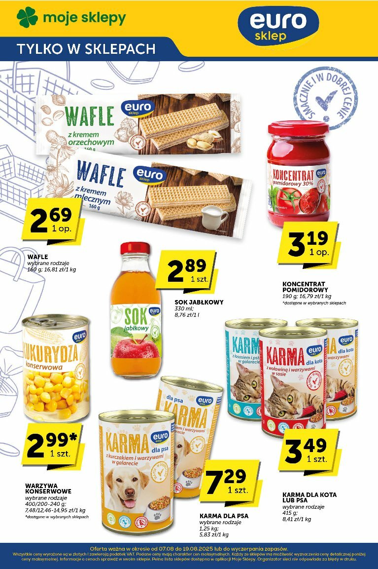 euro-sklep - Gazetka Euro Sklep - Katalog - ważna od 07.08. do 19.08. - page: 31