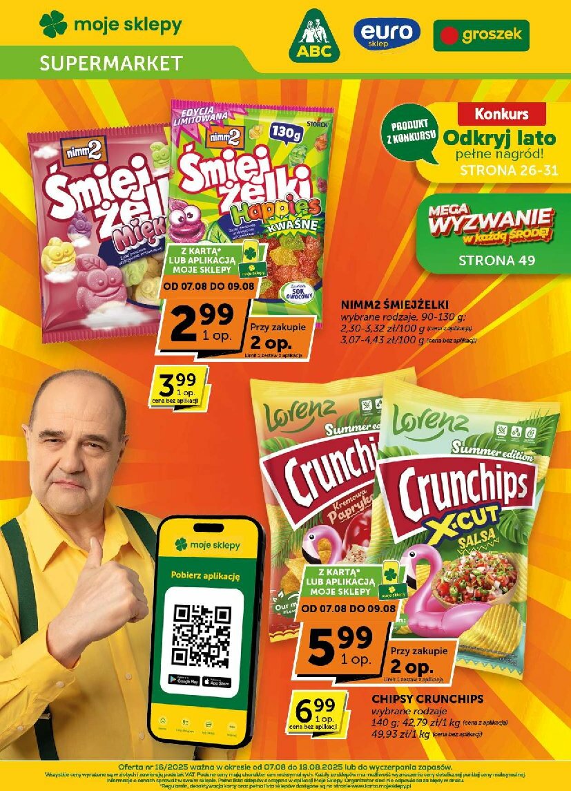 euro-sklep - Gazetka Euro Sklep - Supermarket - ważna od 07.08. do 19.08.